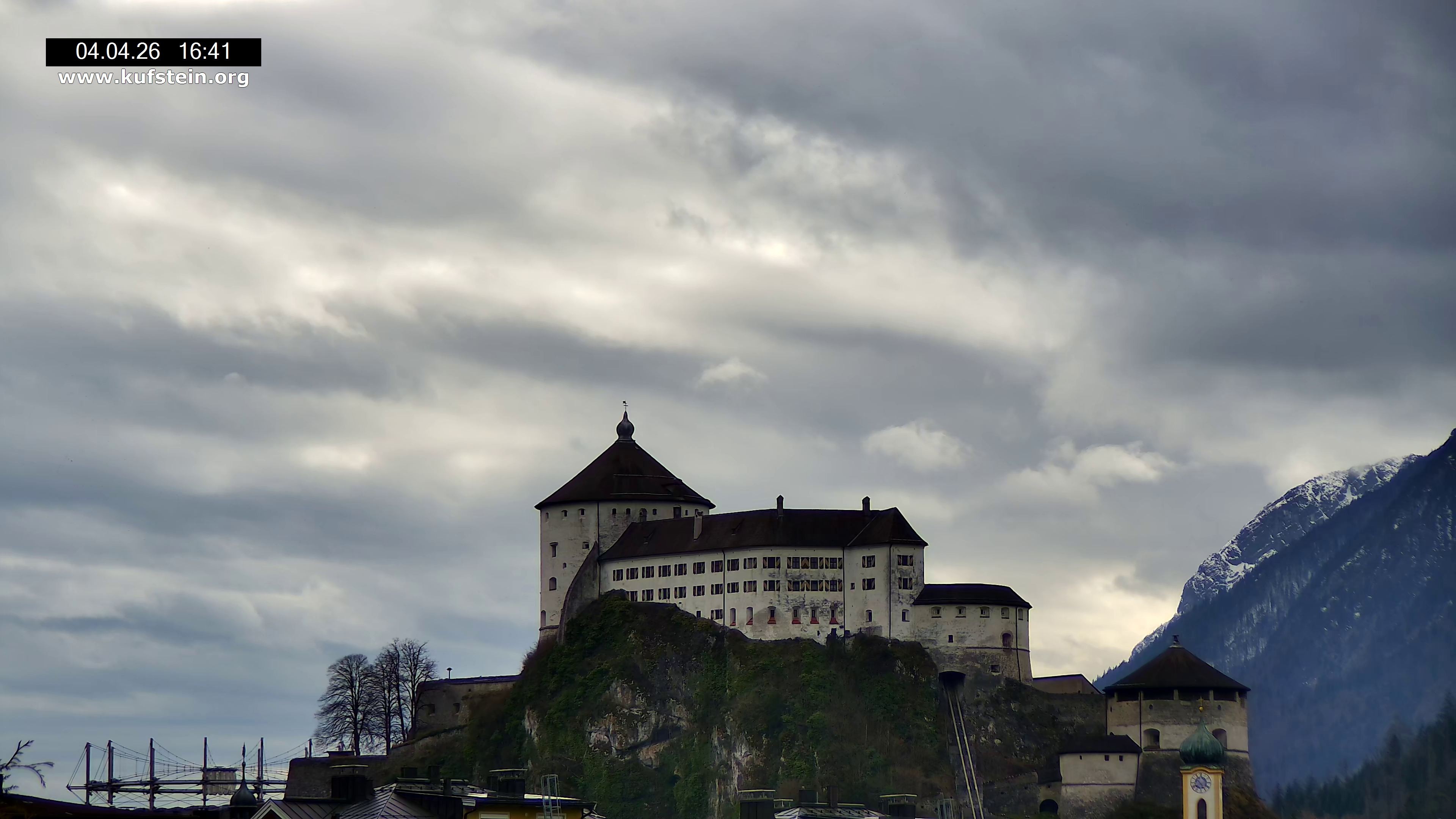 Archiv Foto Webcam Festung Kufstein