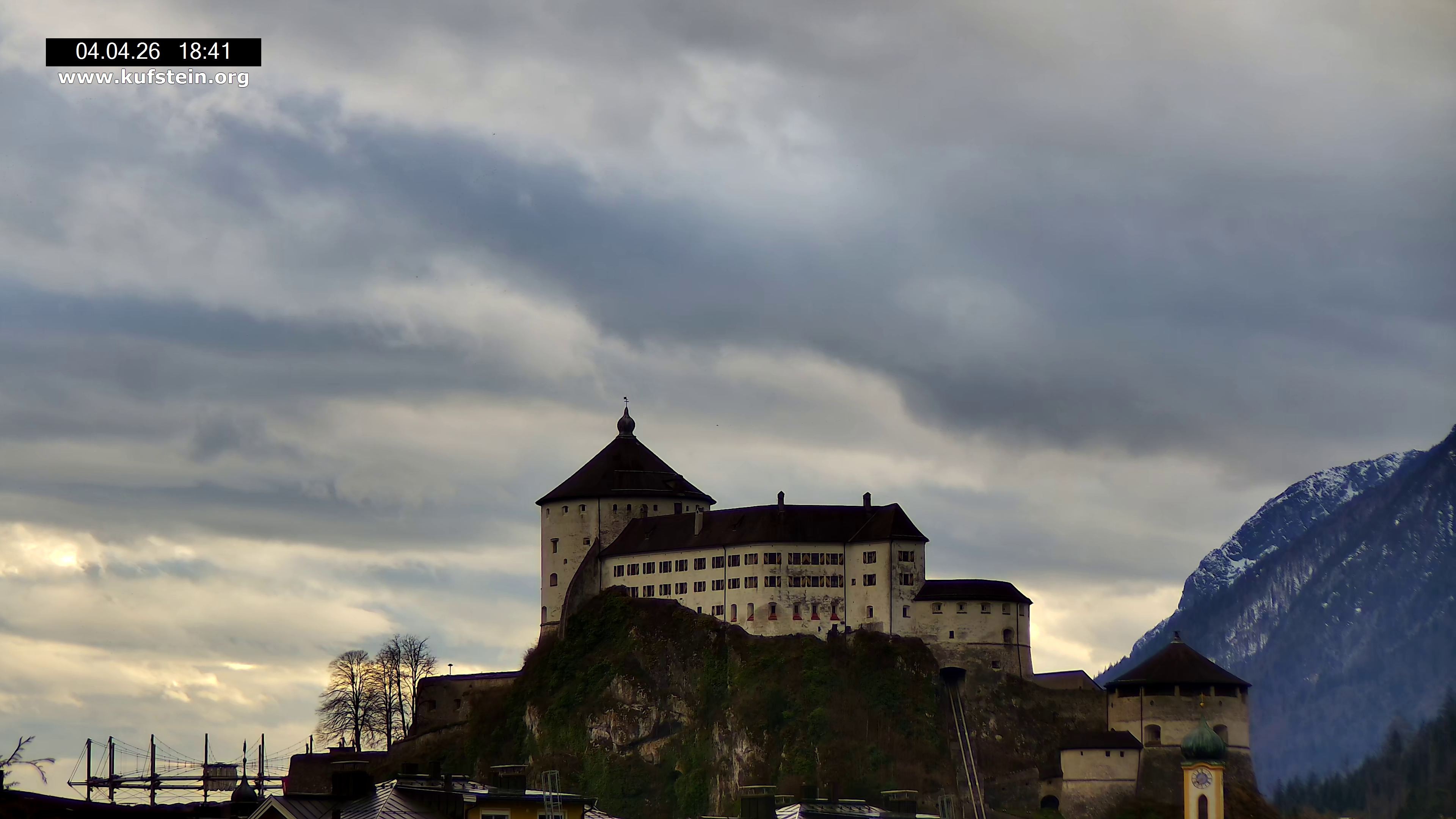 Archiv Foto Webcam Festung Kufstein