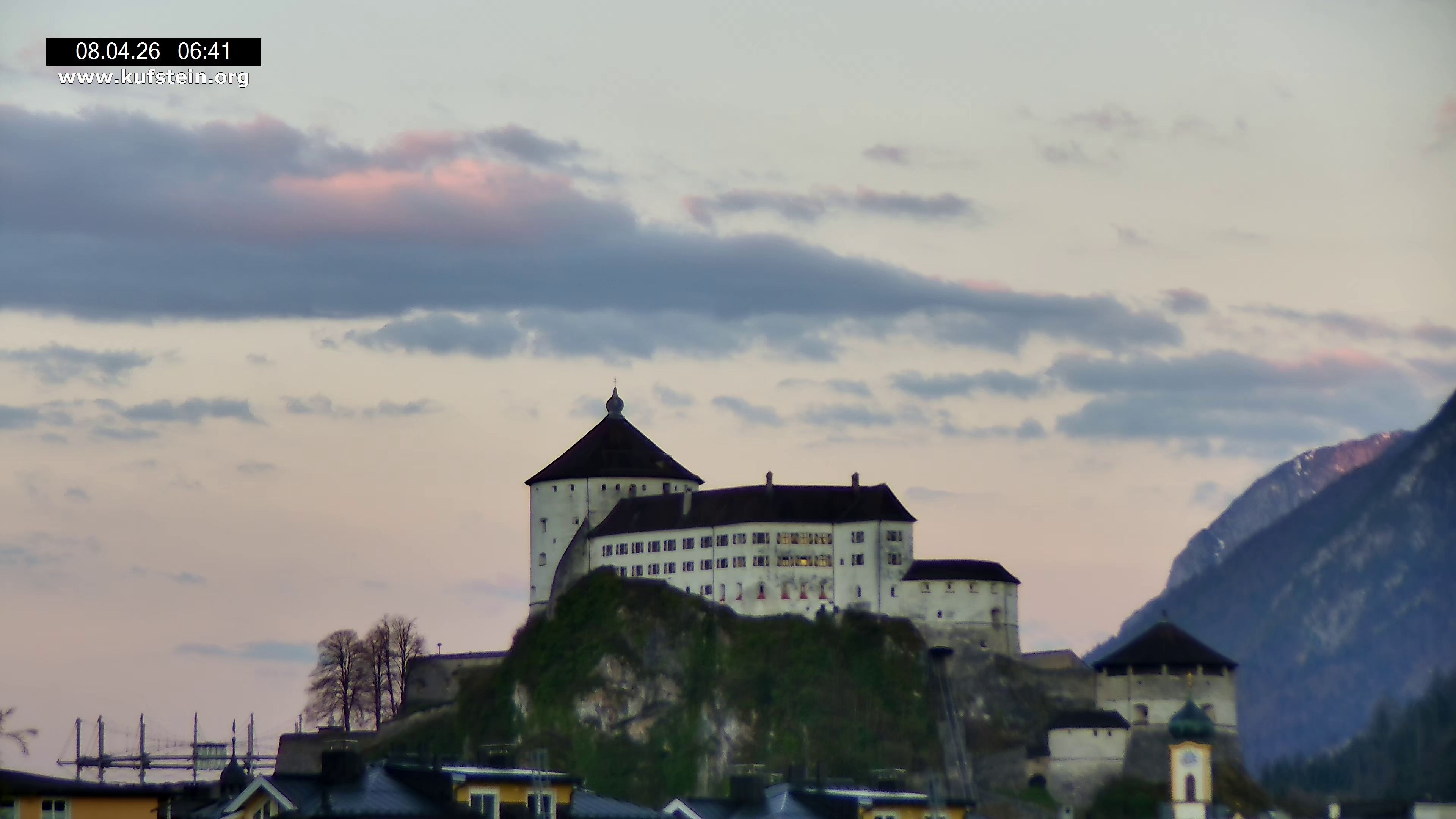 Archiv Foto Webcam Festung Kufstein