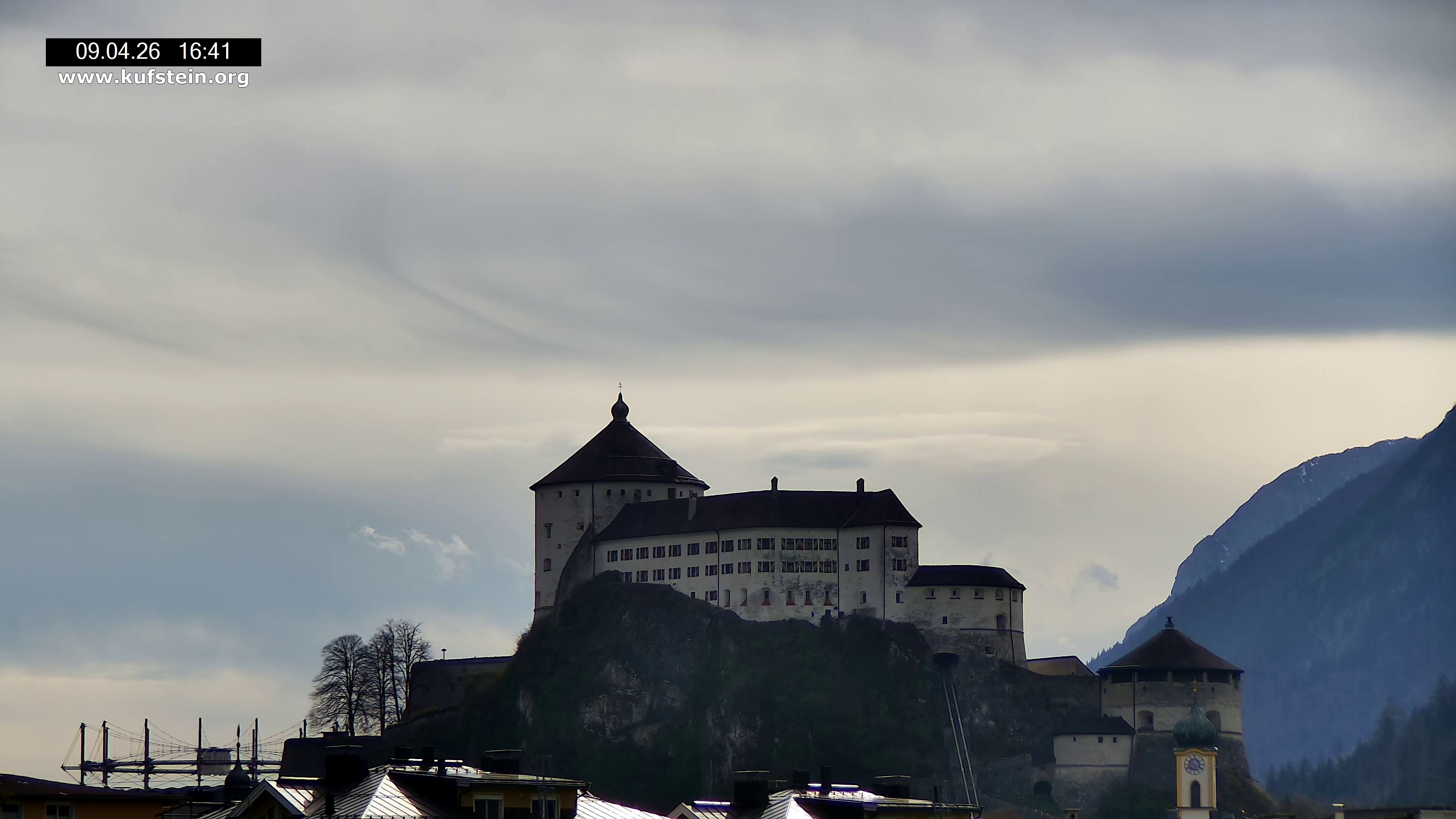 Archiv Foto Webcam Festung Kufstein