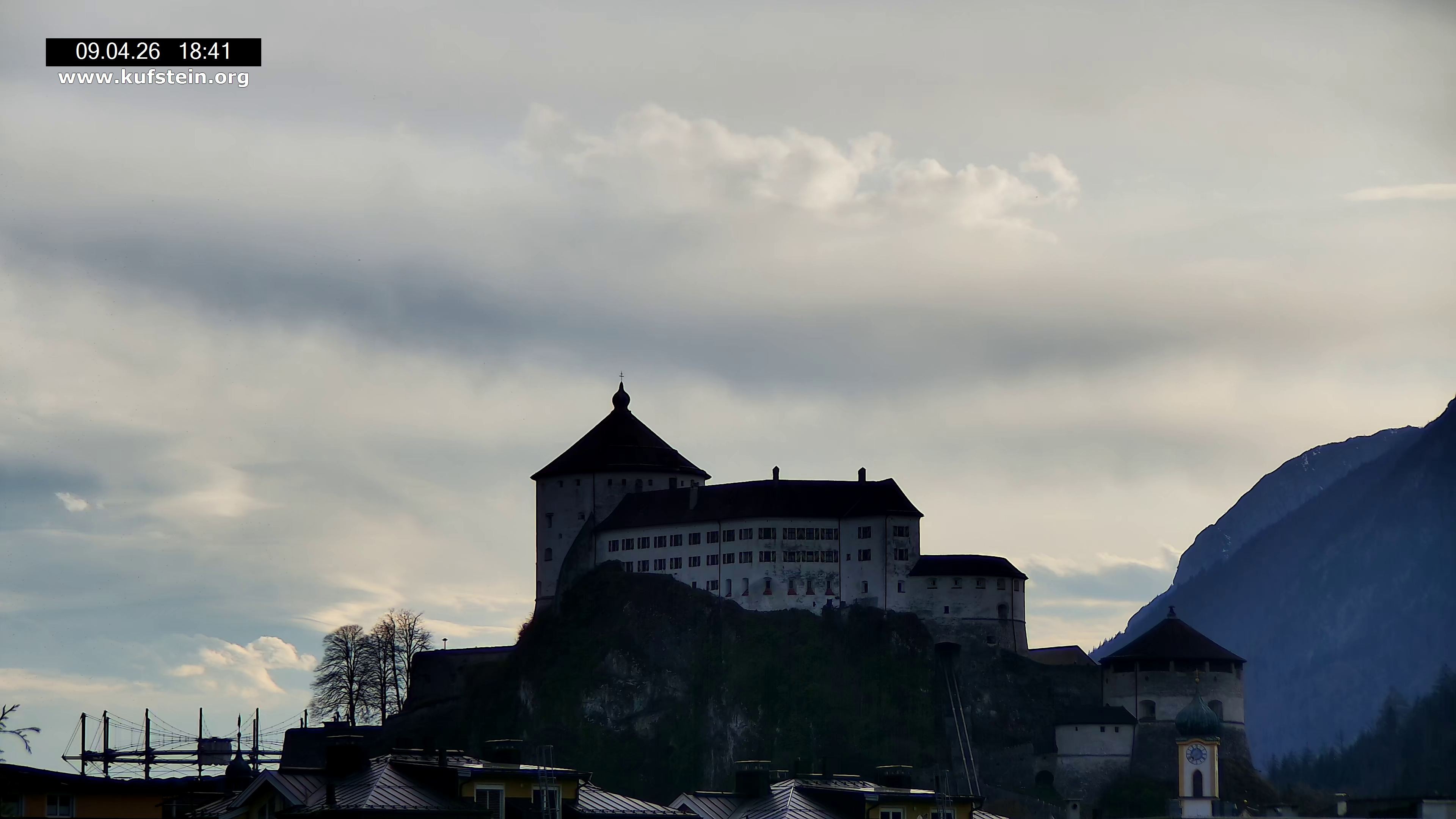 Archiv Foto Webcam Festung Kufstein