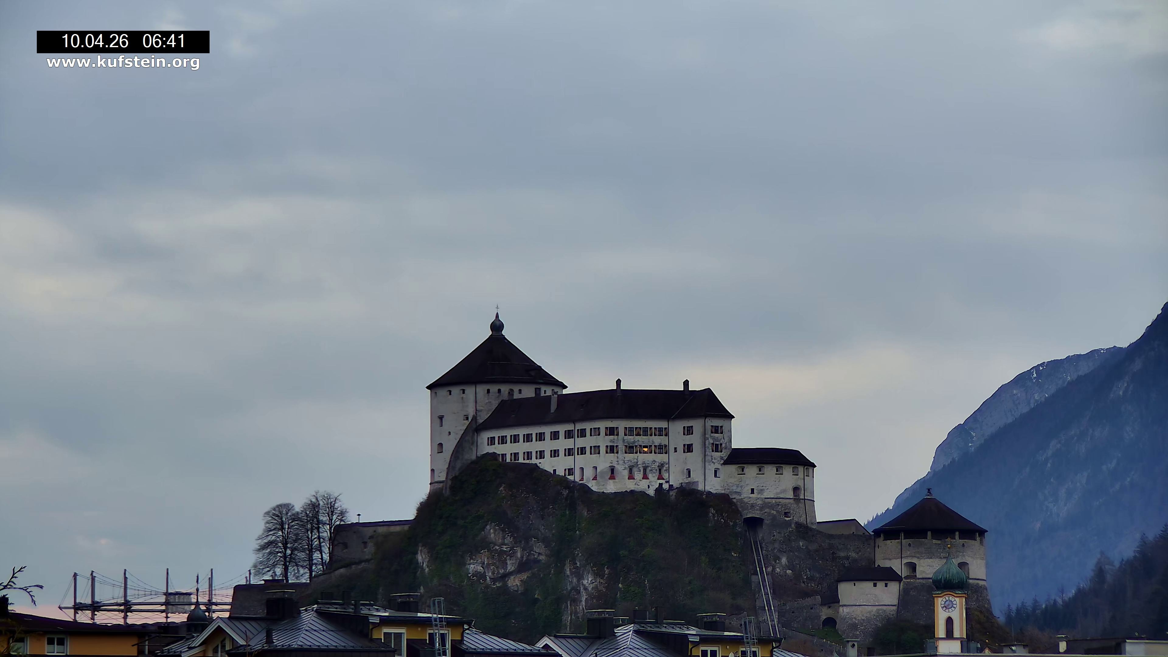 Archiv Foto Webcam Festung Kufstein