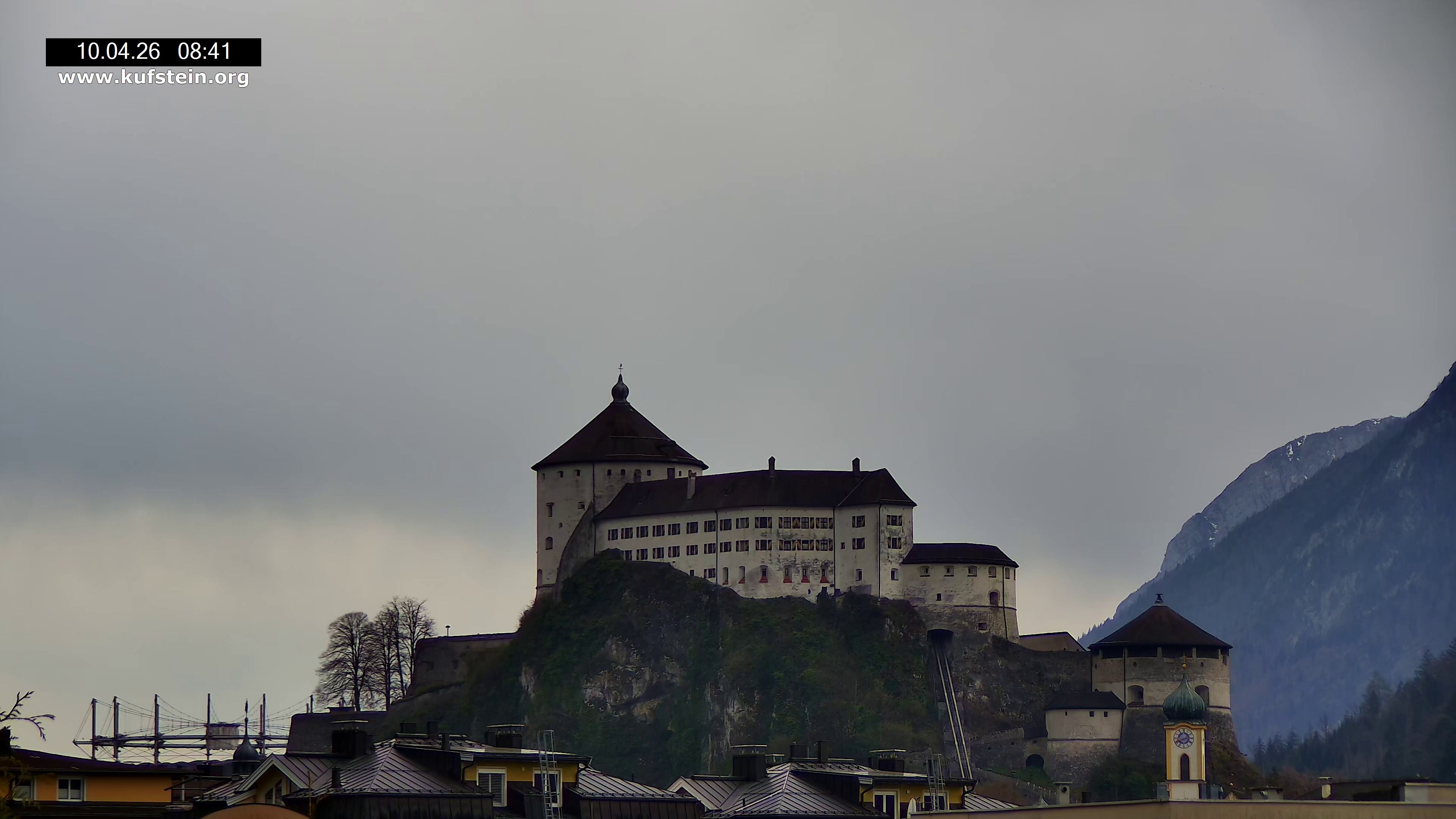 Archiv Foto Webcam Festung Kufstein