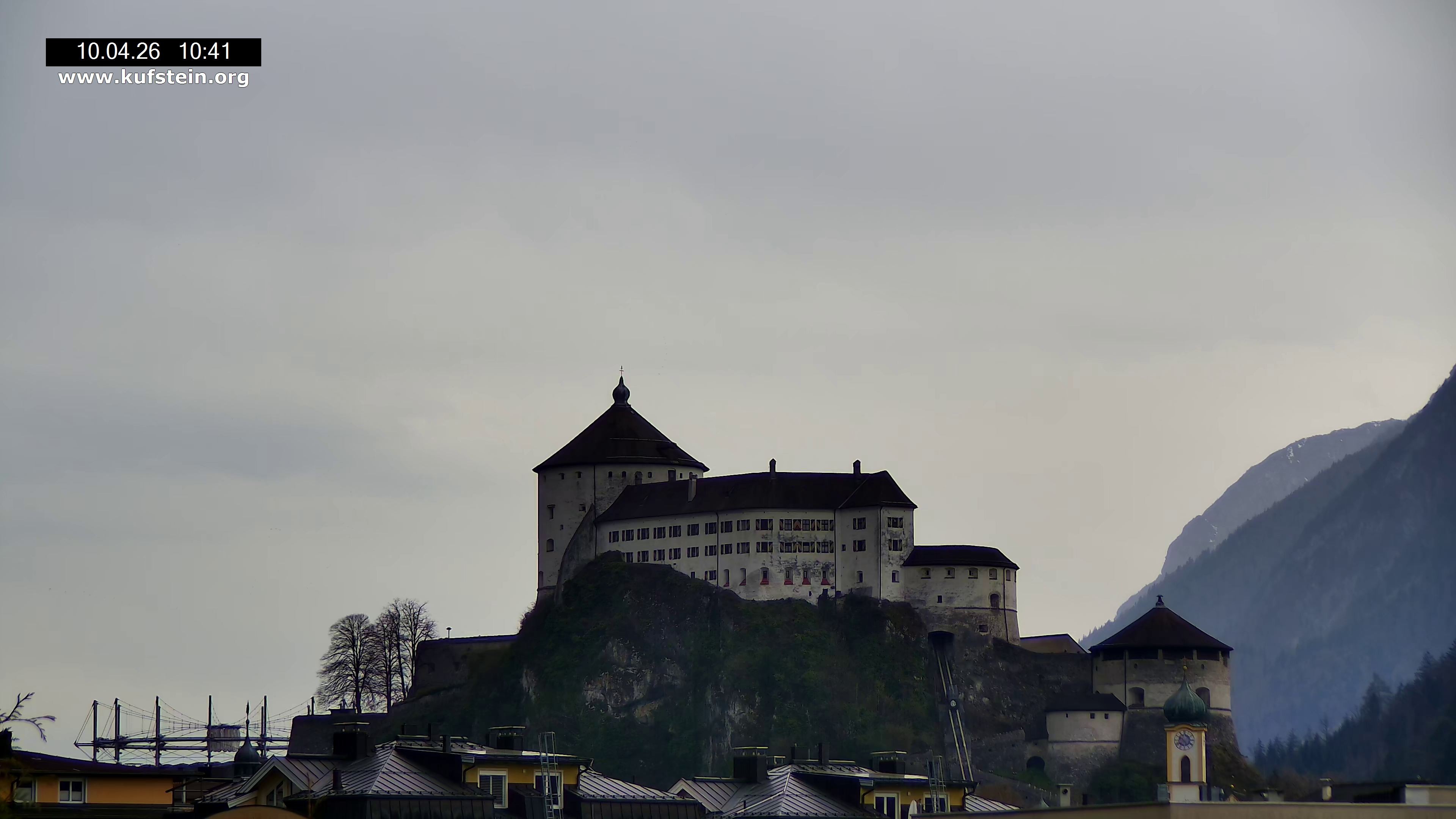 Archiv Foto Webcam Festung Kufstein