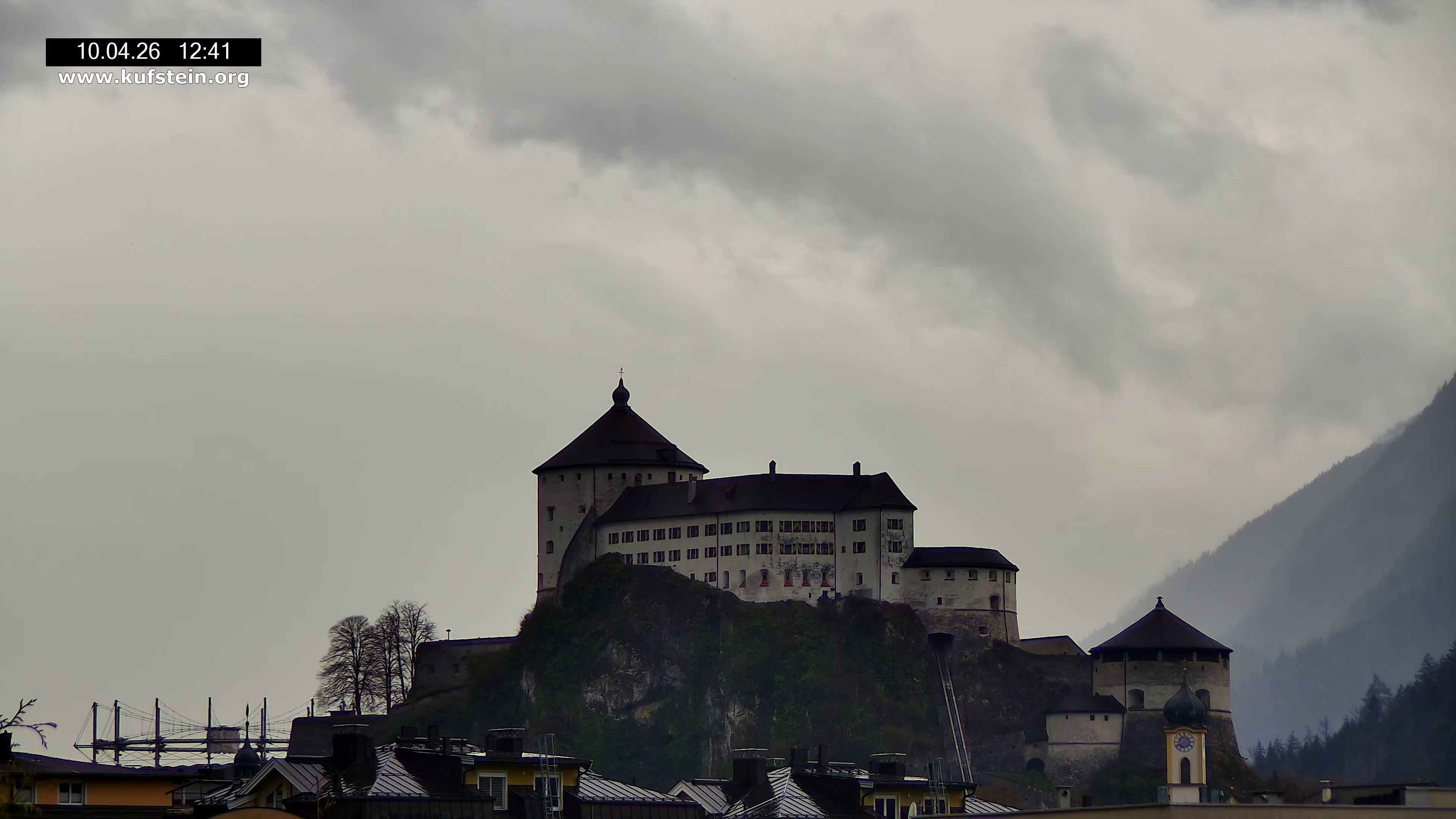 Archiv Foto Webcam Festung Kufstein