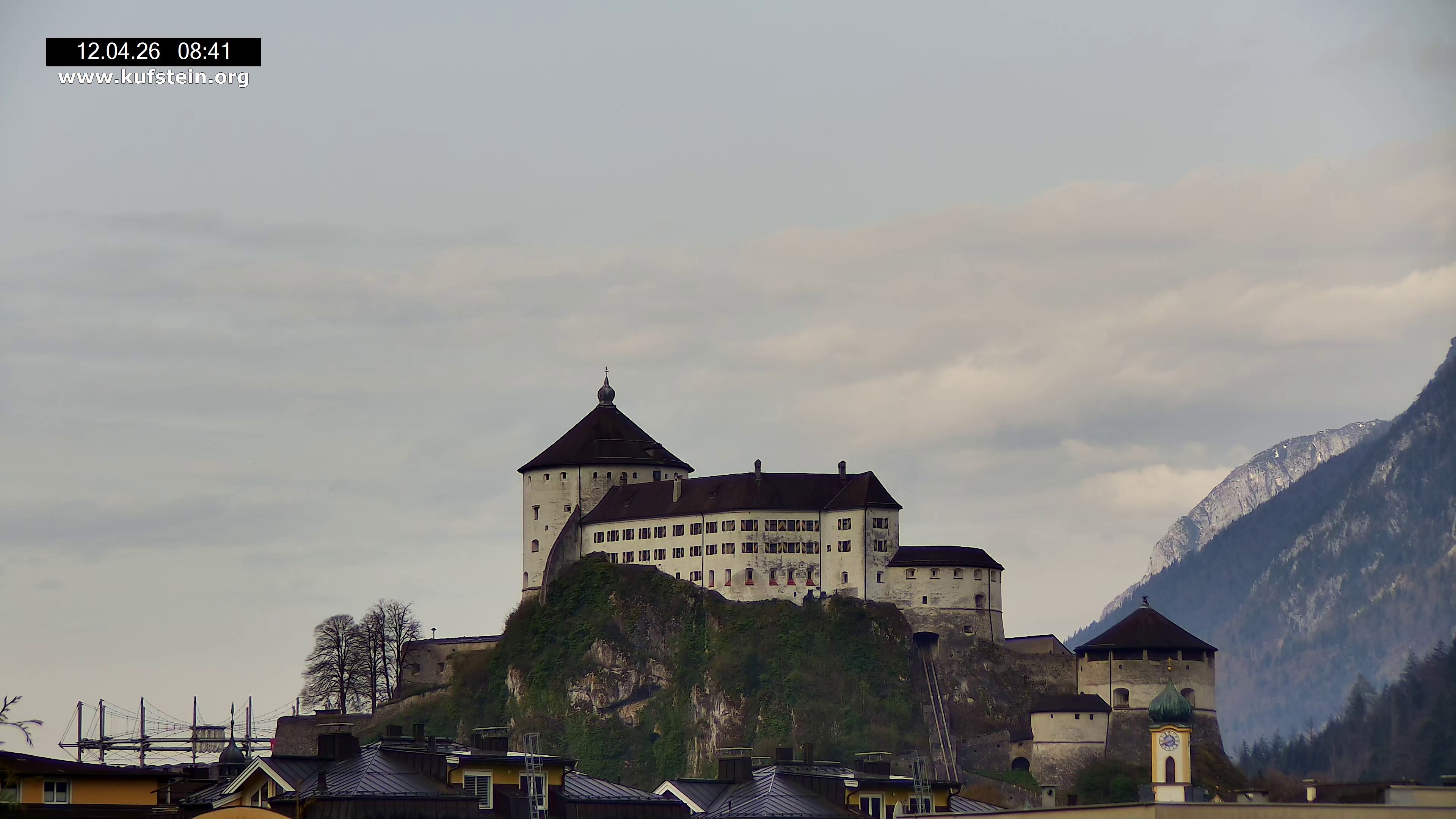 Archived image Webcam Kufstein Fortress