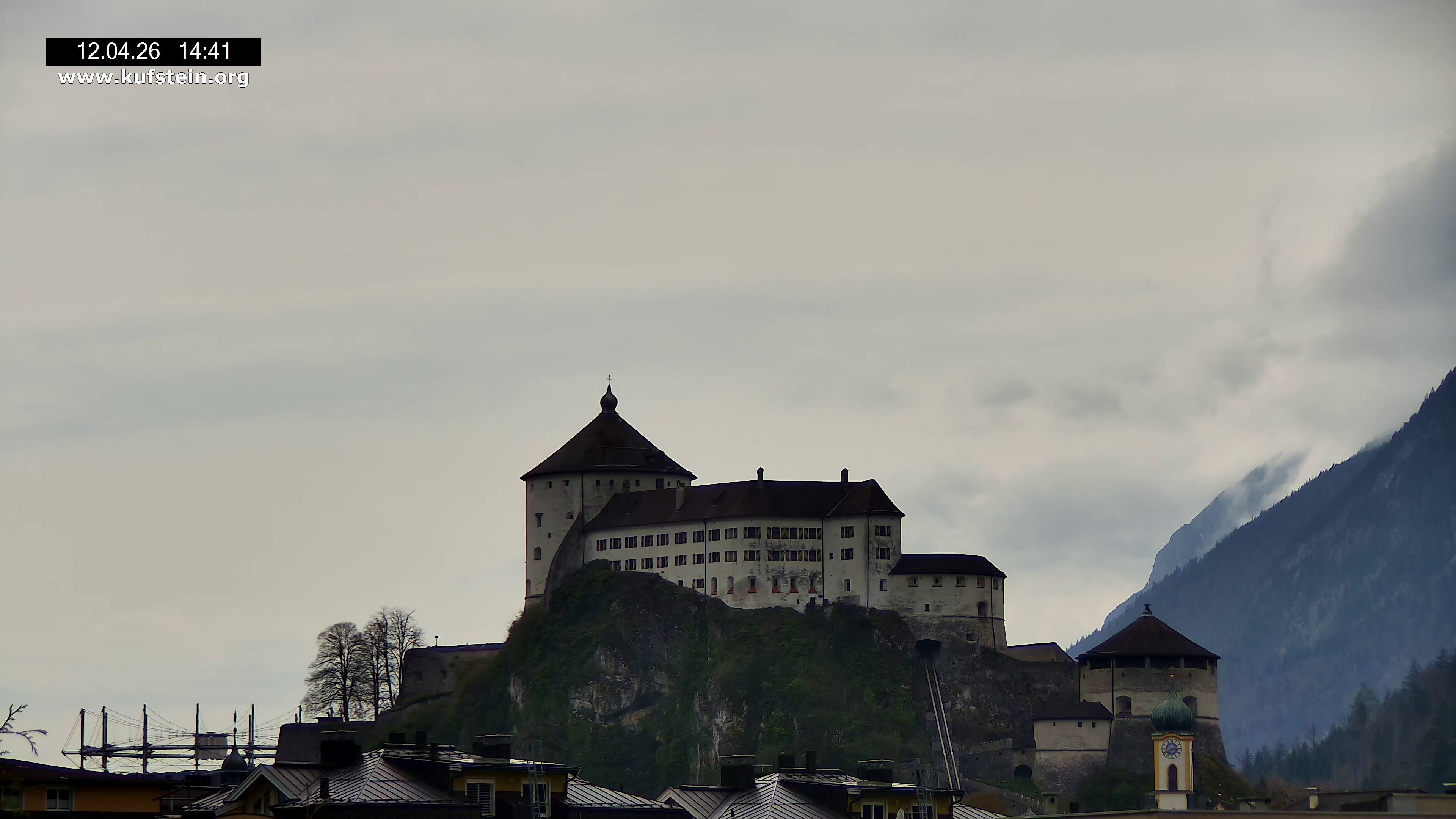 Archived image Webcam Kufstein Fortress