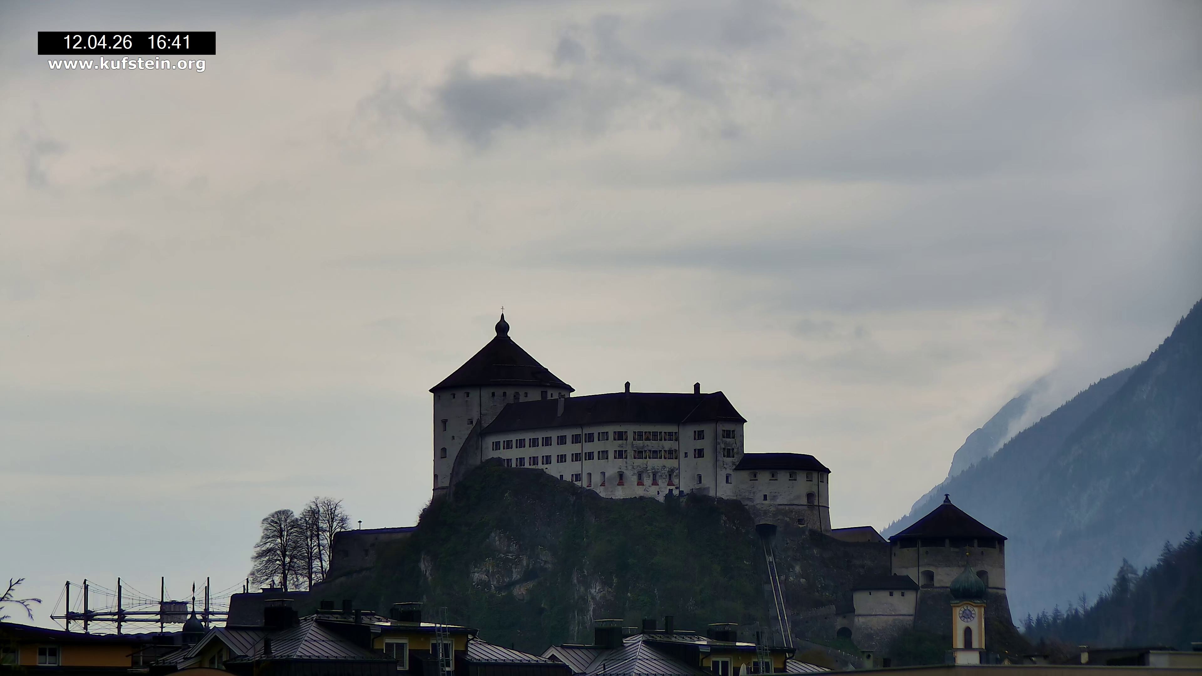 Archived image Webcam Kufstein Fortress