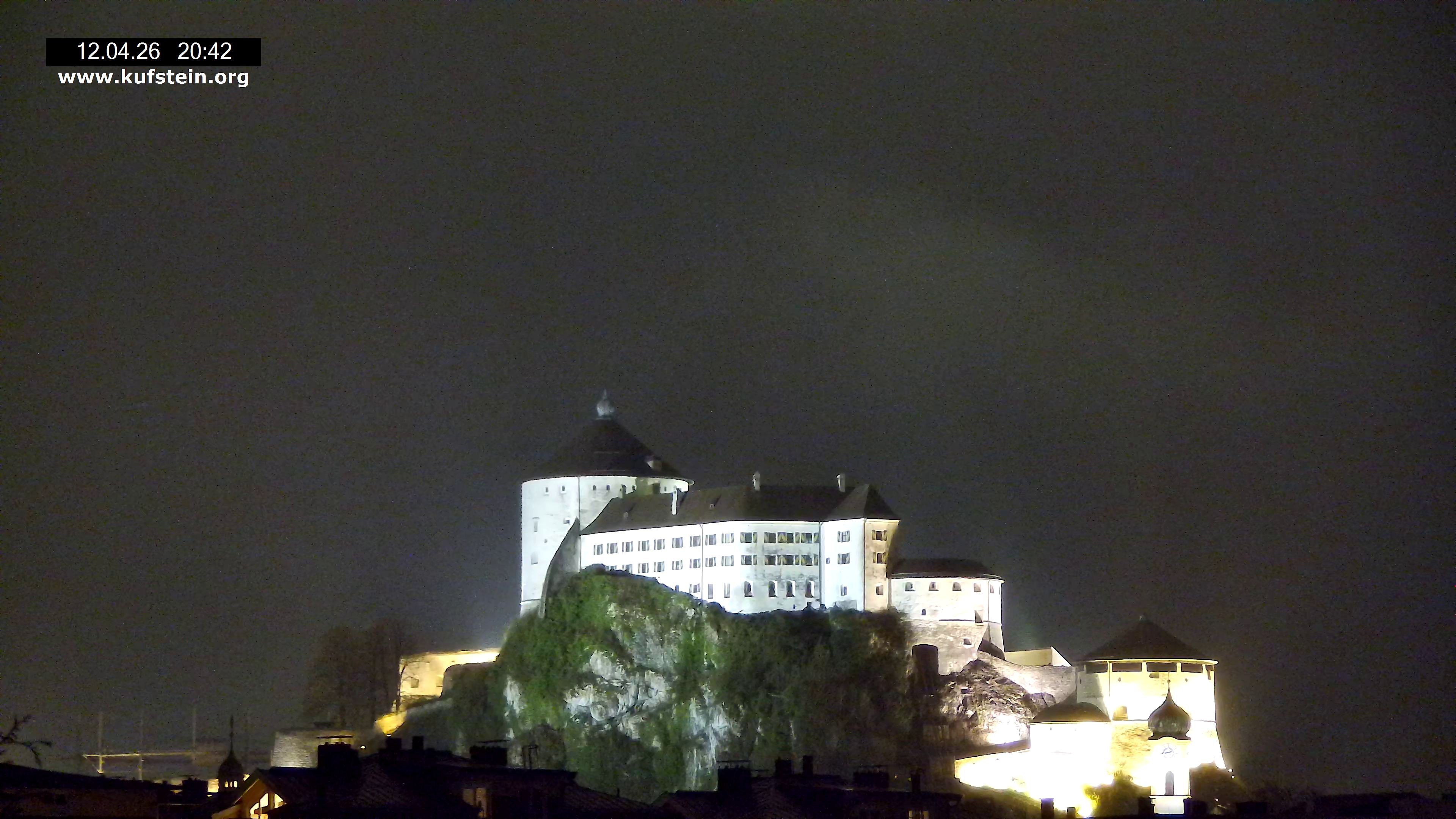 Archived image Webcam Kufstein Fortress