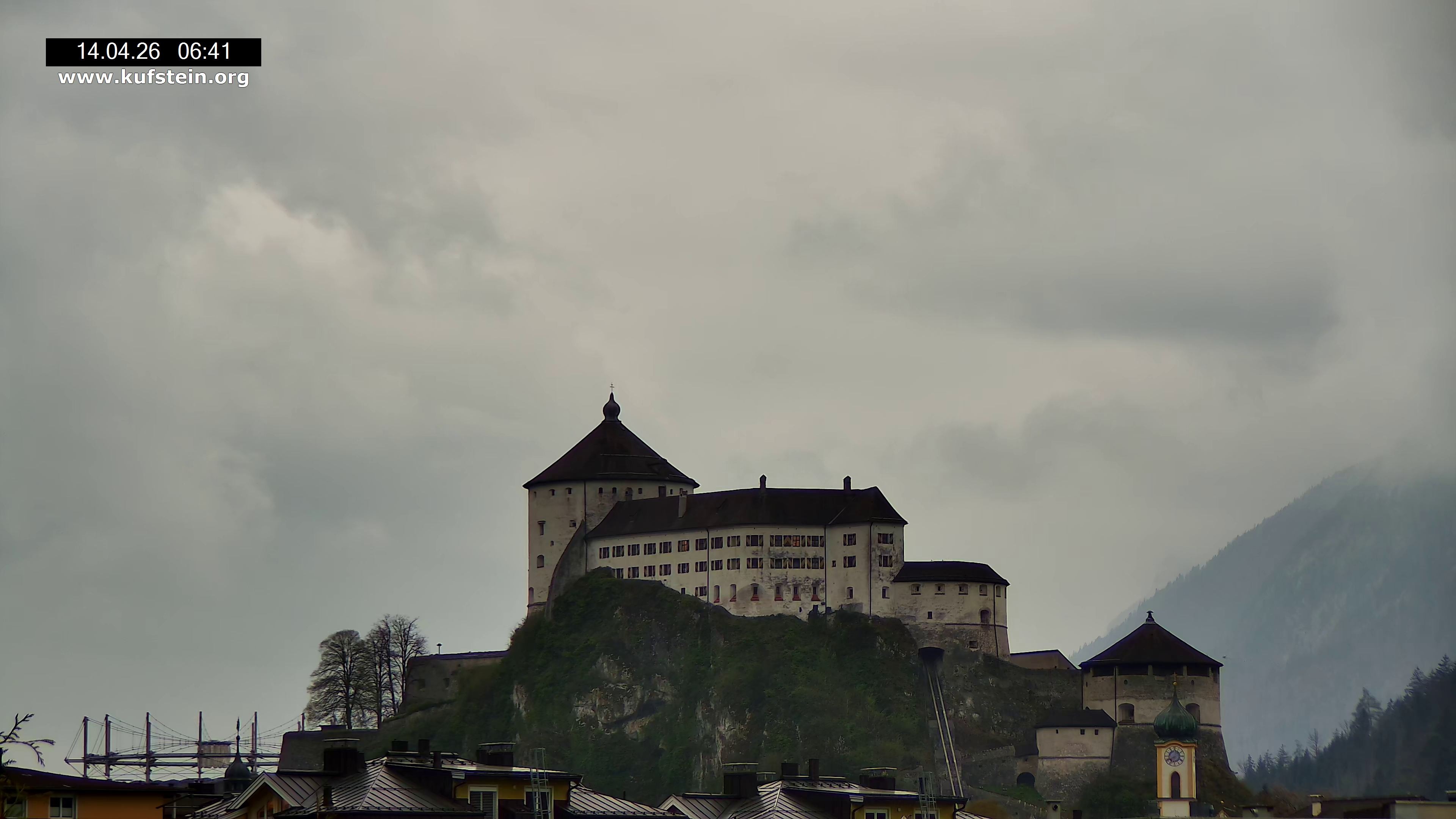 Archiv Foto Webcam Festung Kufstein