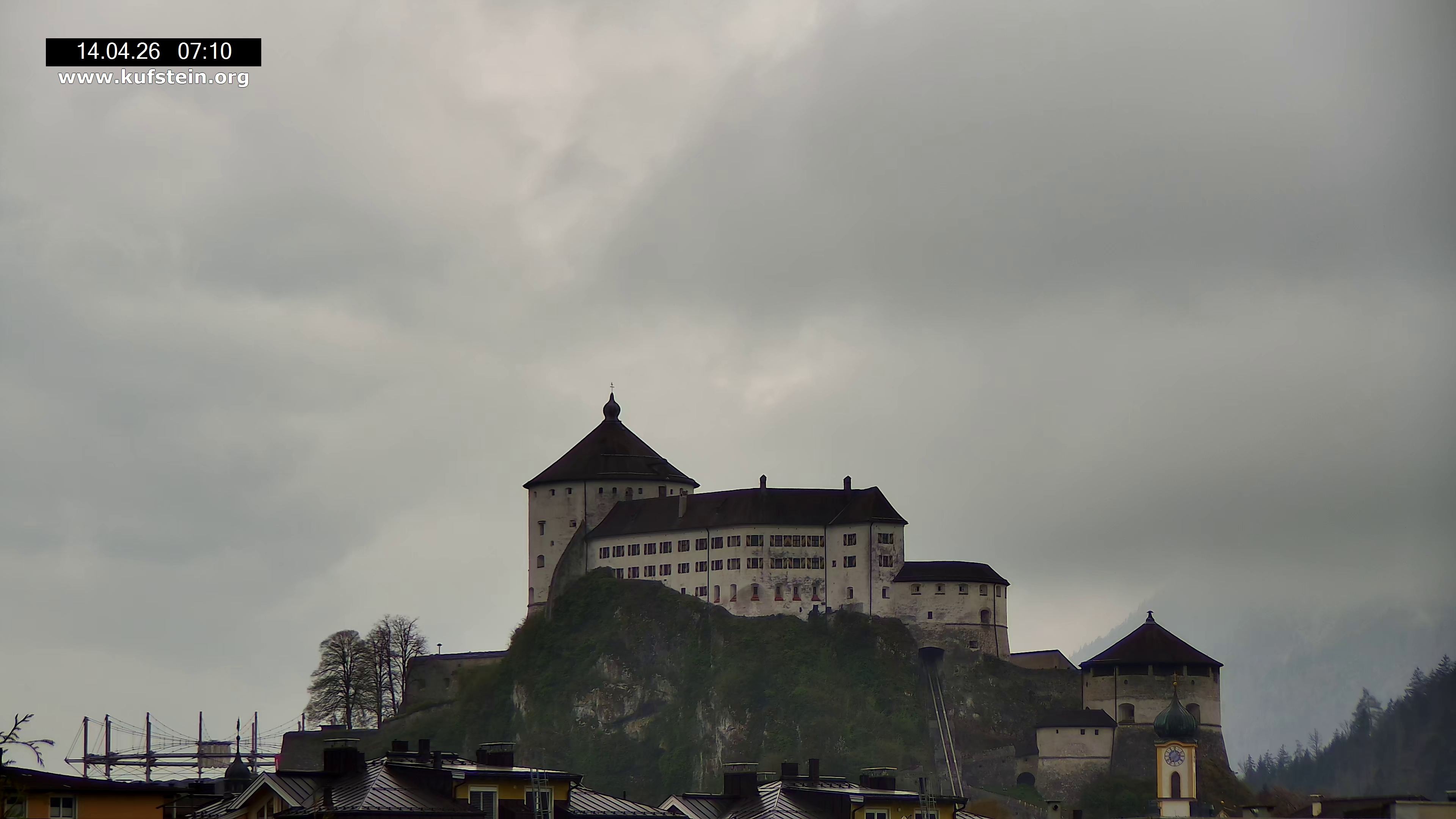 Archiv Foto Webcam Festung Kufstein