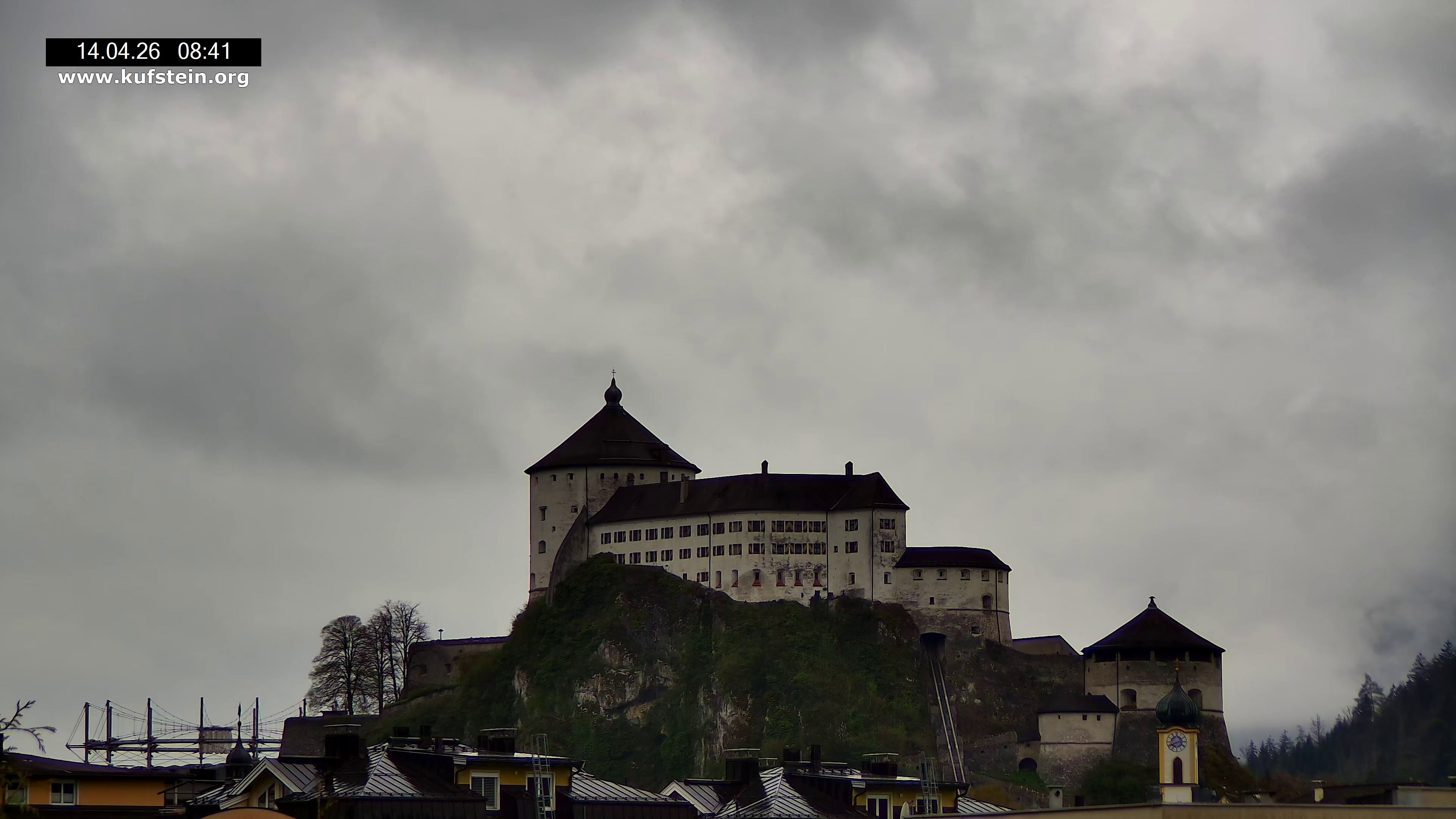 Archiv Foto Webcam Festung Kufstein