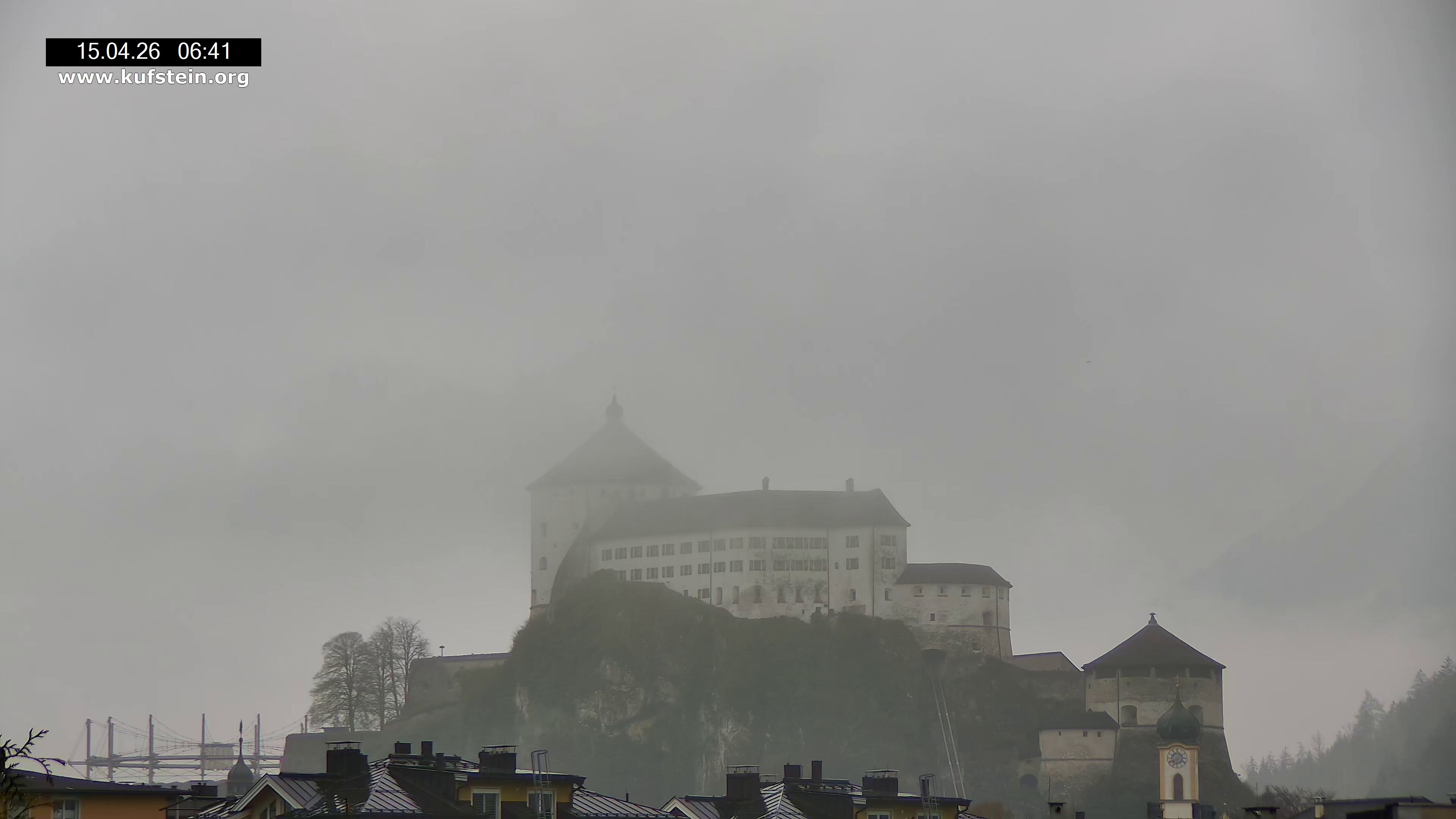 Archiv Foto Webcam Festung Kufstein