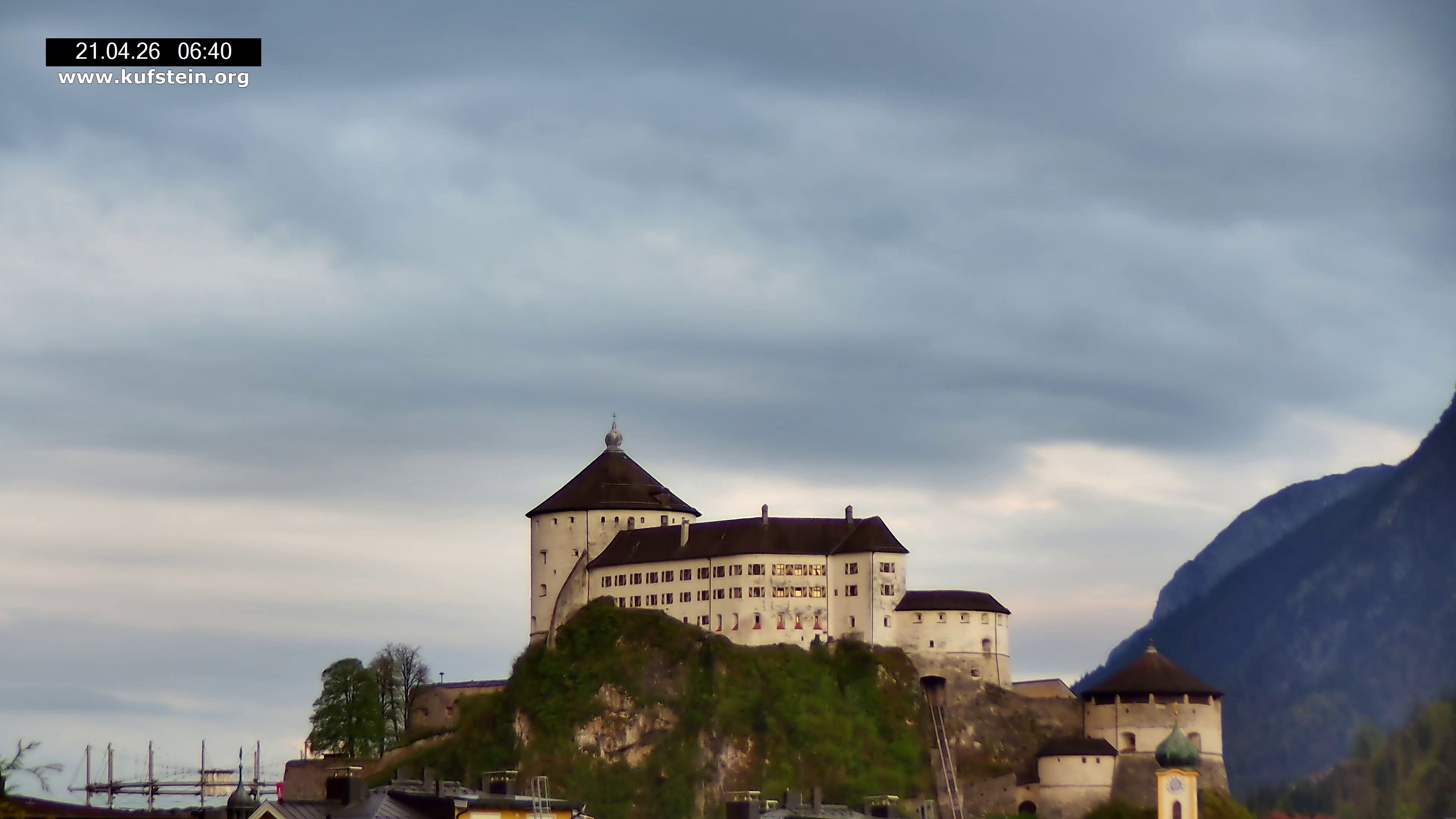 Archiv Foto Webcam Festung Kufstein