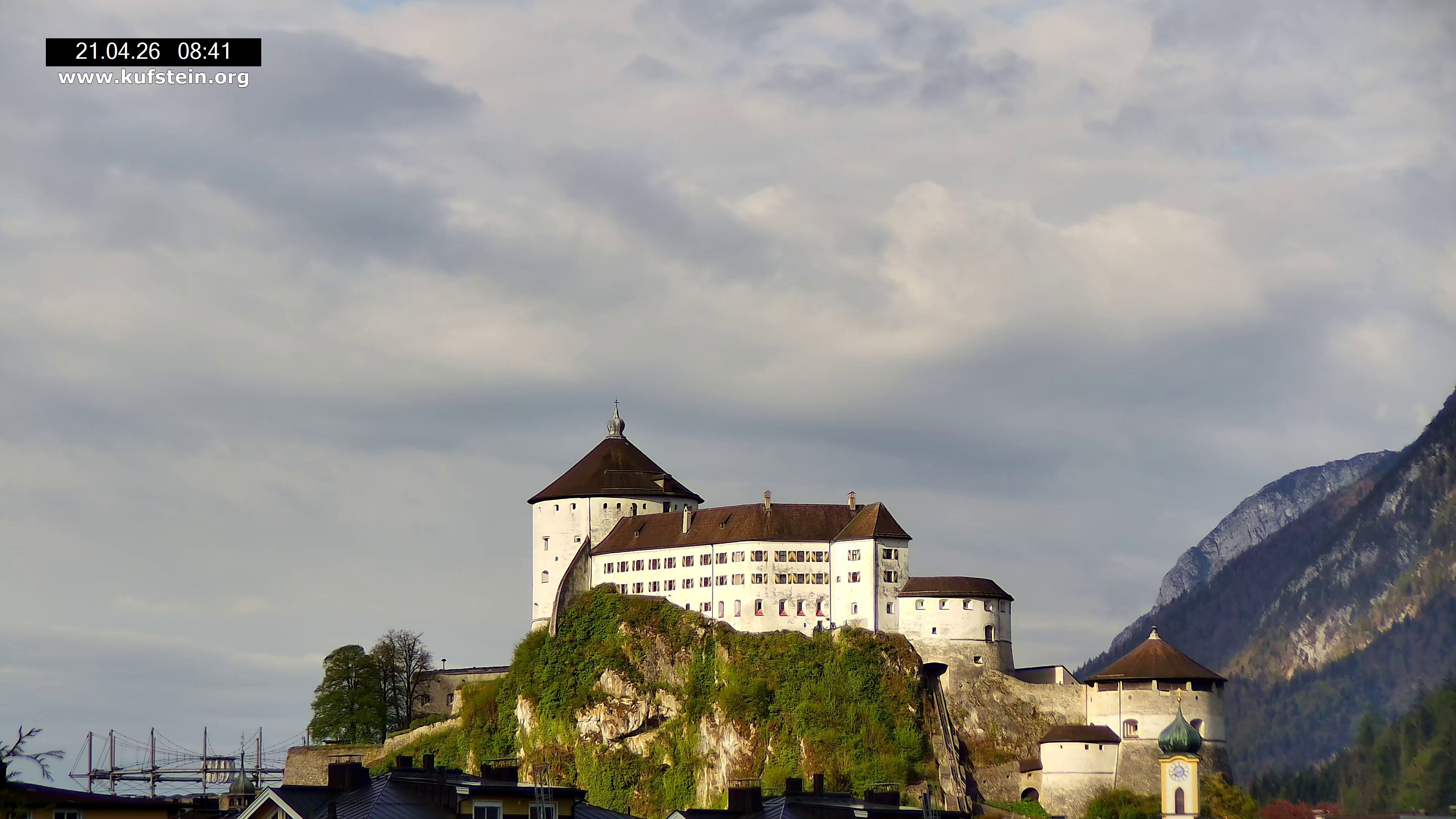 Archiv Foto Webcam Festung Kufstein
