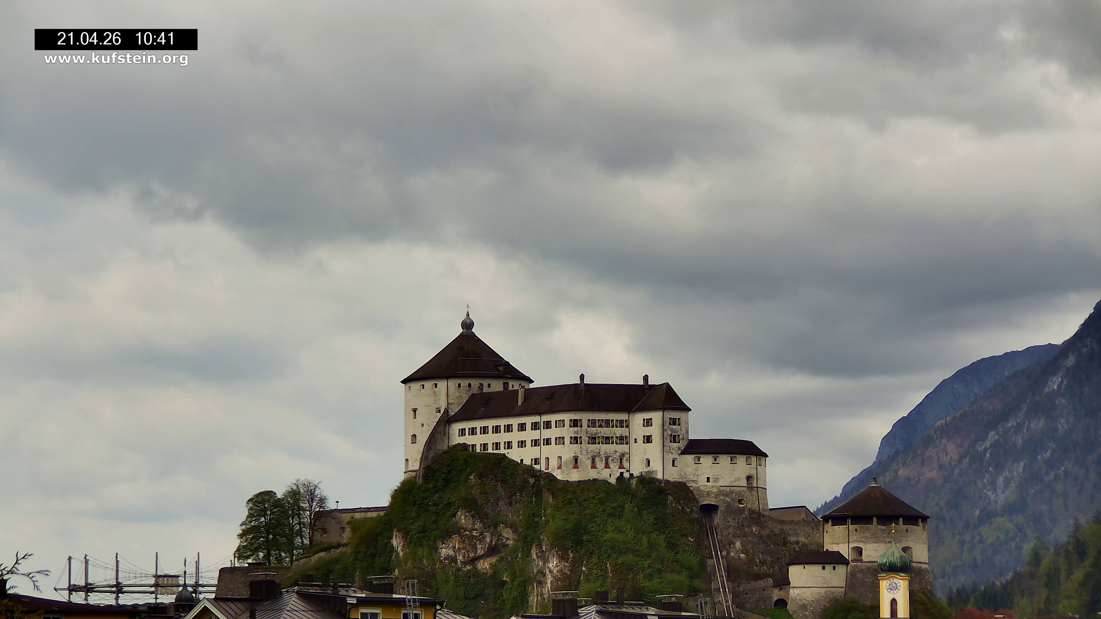 Archiv Foto Webcam Festung Kufstein