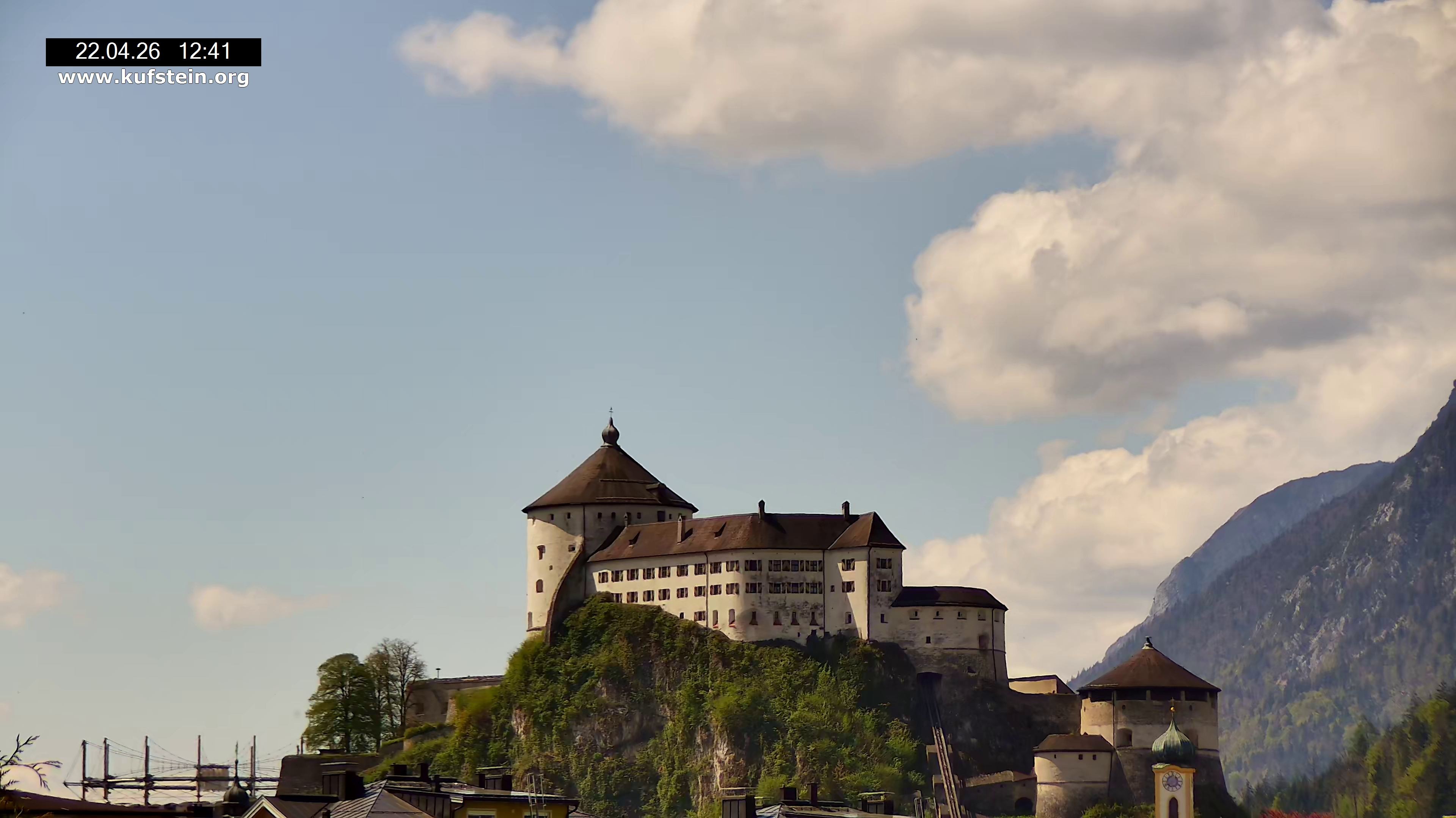 Archiv Foto Webcam Festung Kufstein