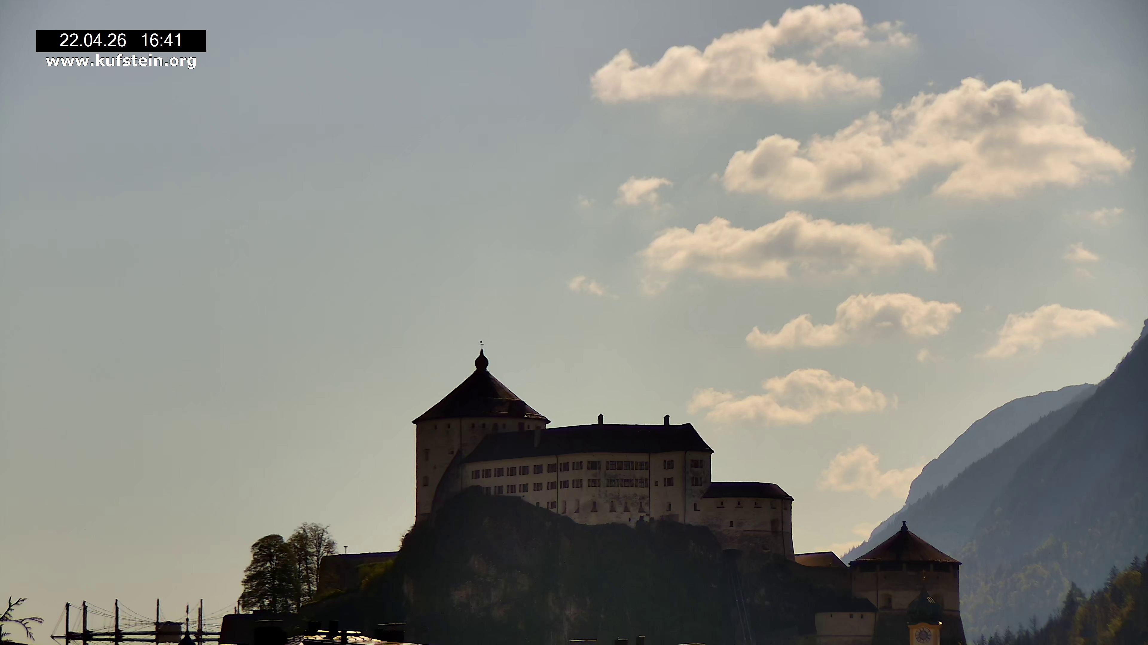 Archiv Foto Webcam Festung Kufstein