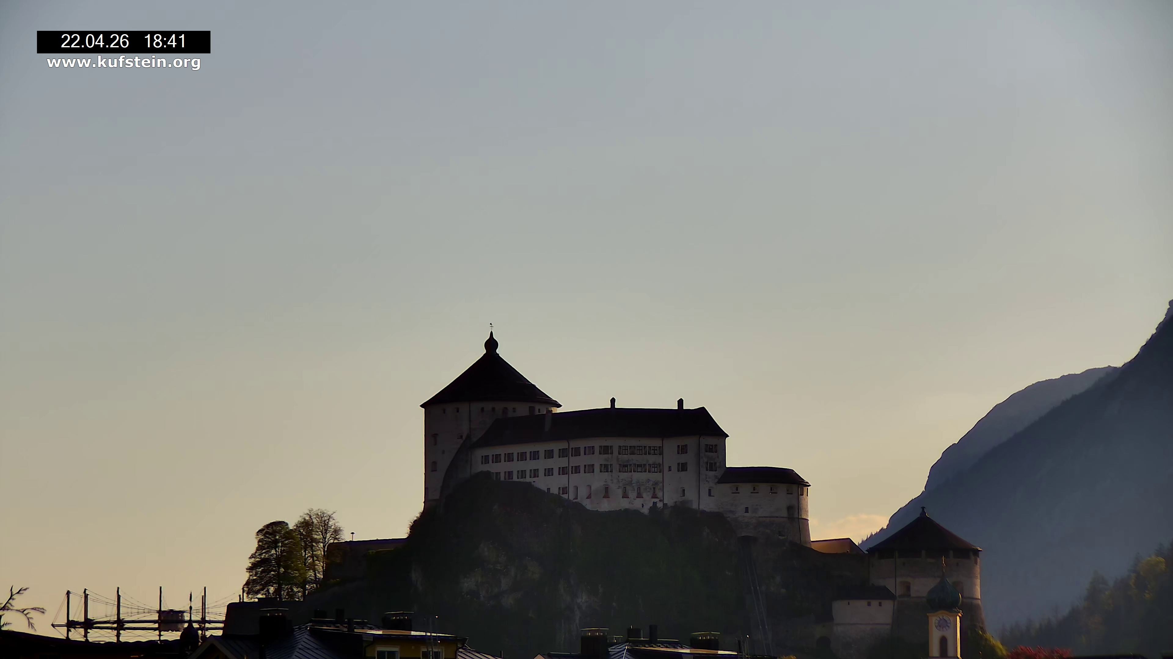 Archiv Foto Webcam Festung Kufstein