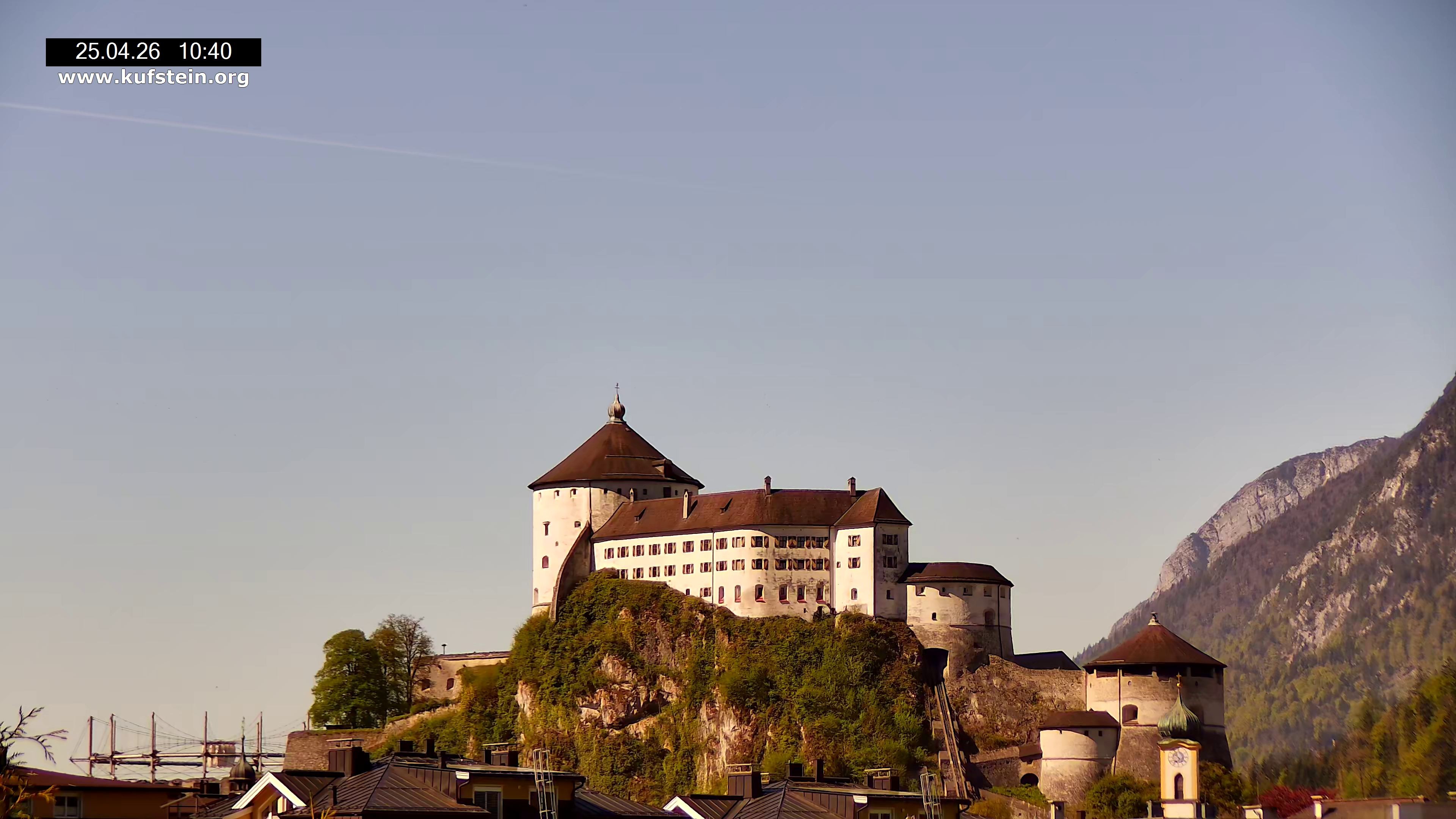 Archiv Foto Webcam Festung Kufstein