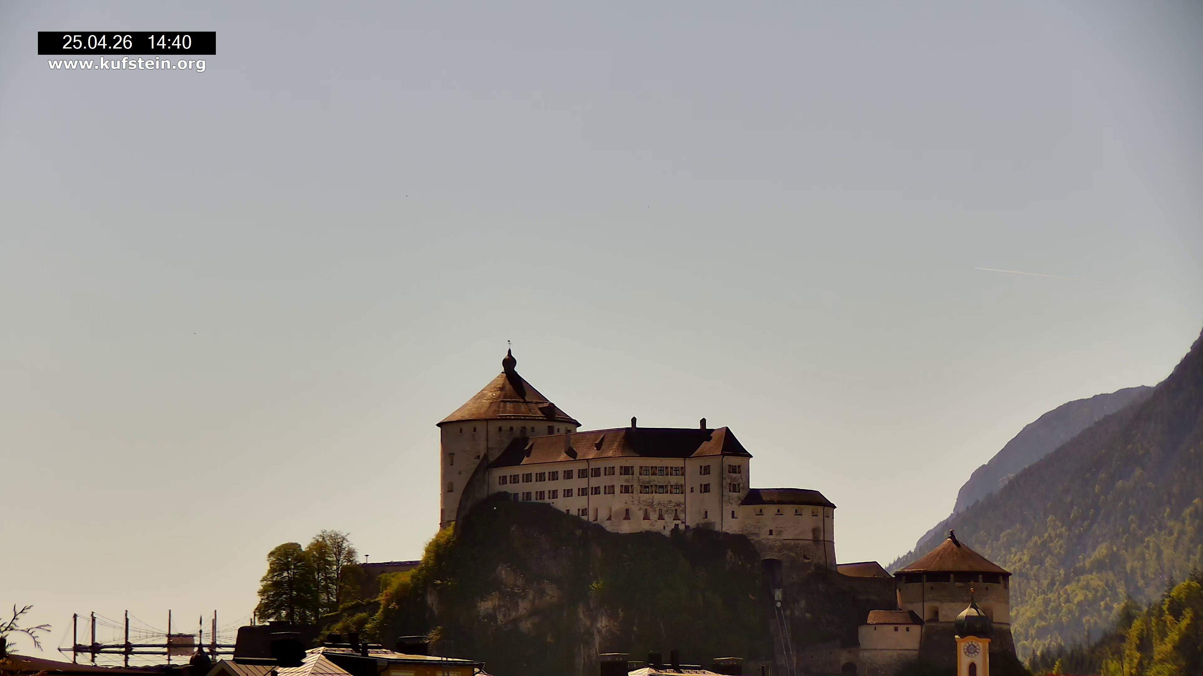 Archiv Foto Webcam Festung Kufstein