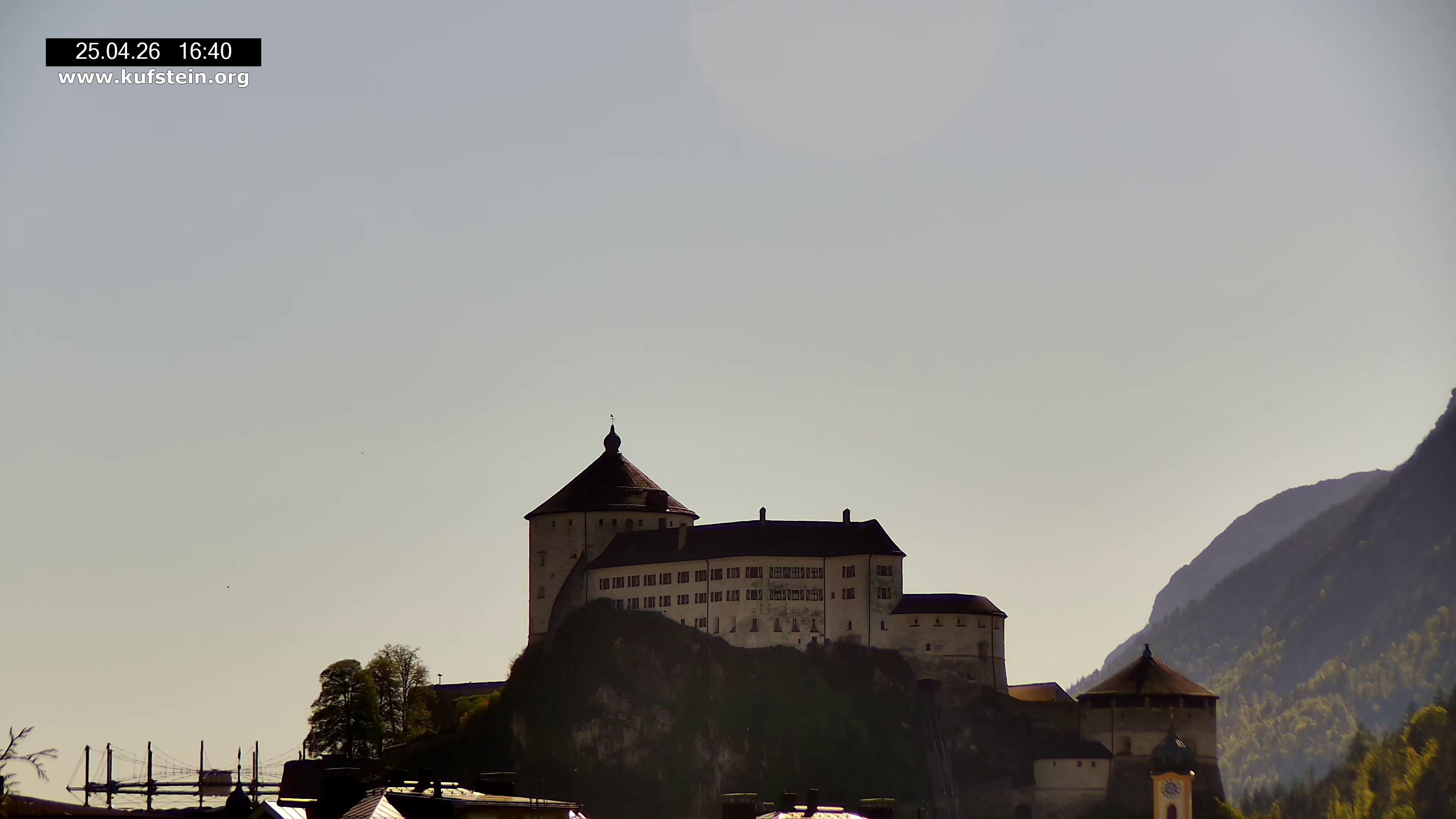 Archiv Foto Webcam Festung Kufstein