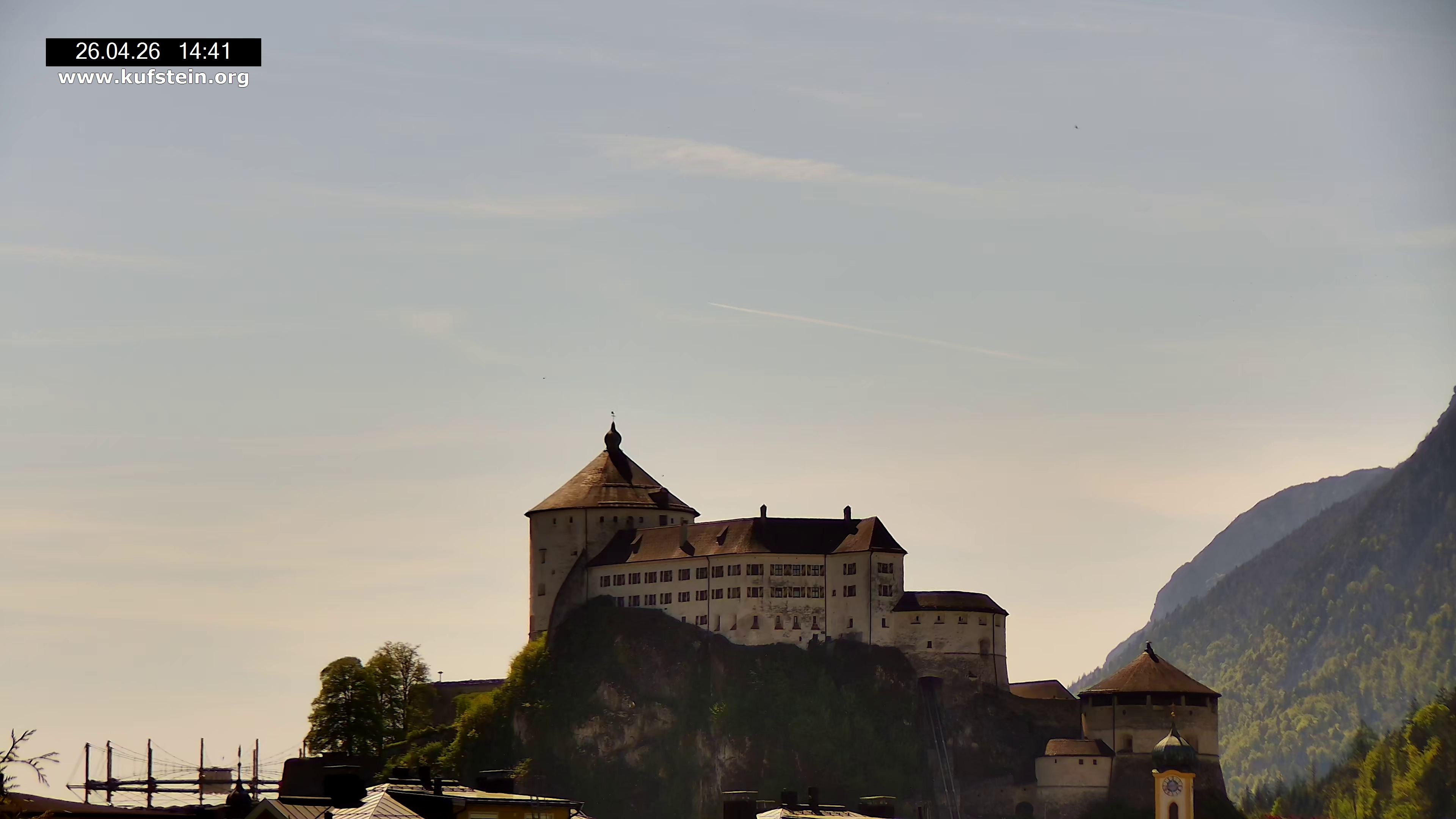 Archiv Foto Webcam Festung Kufstein
