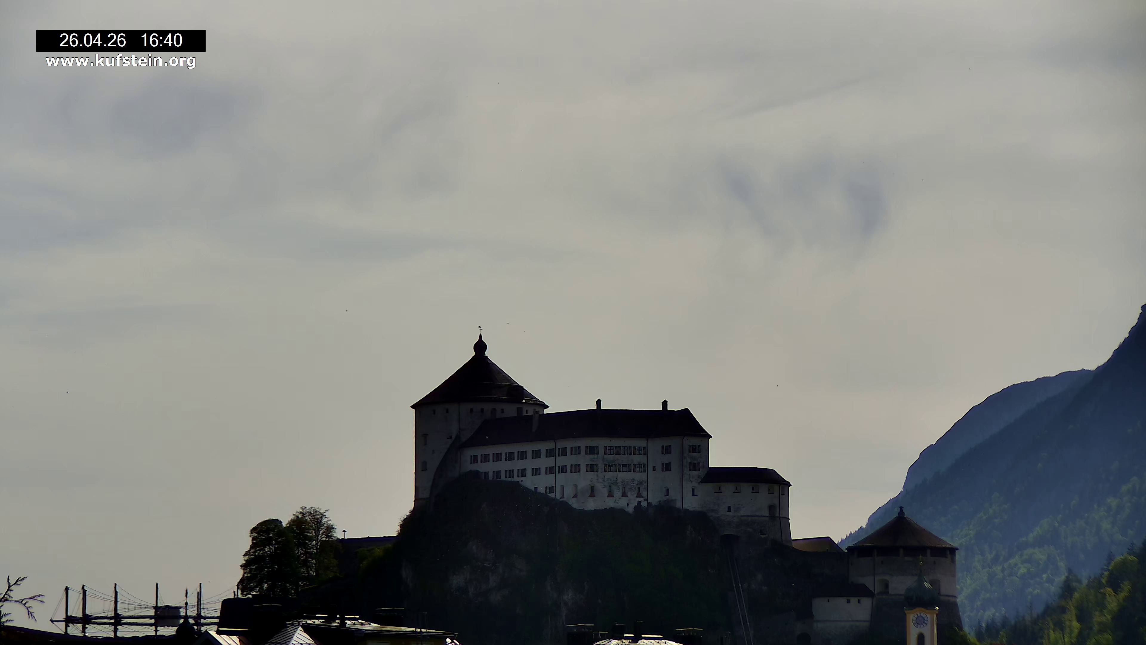 Archiv Foto Webcam Festung Kufstein