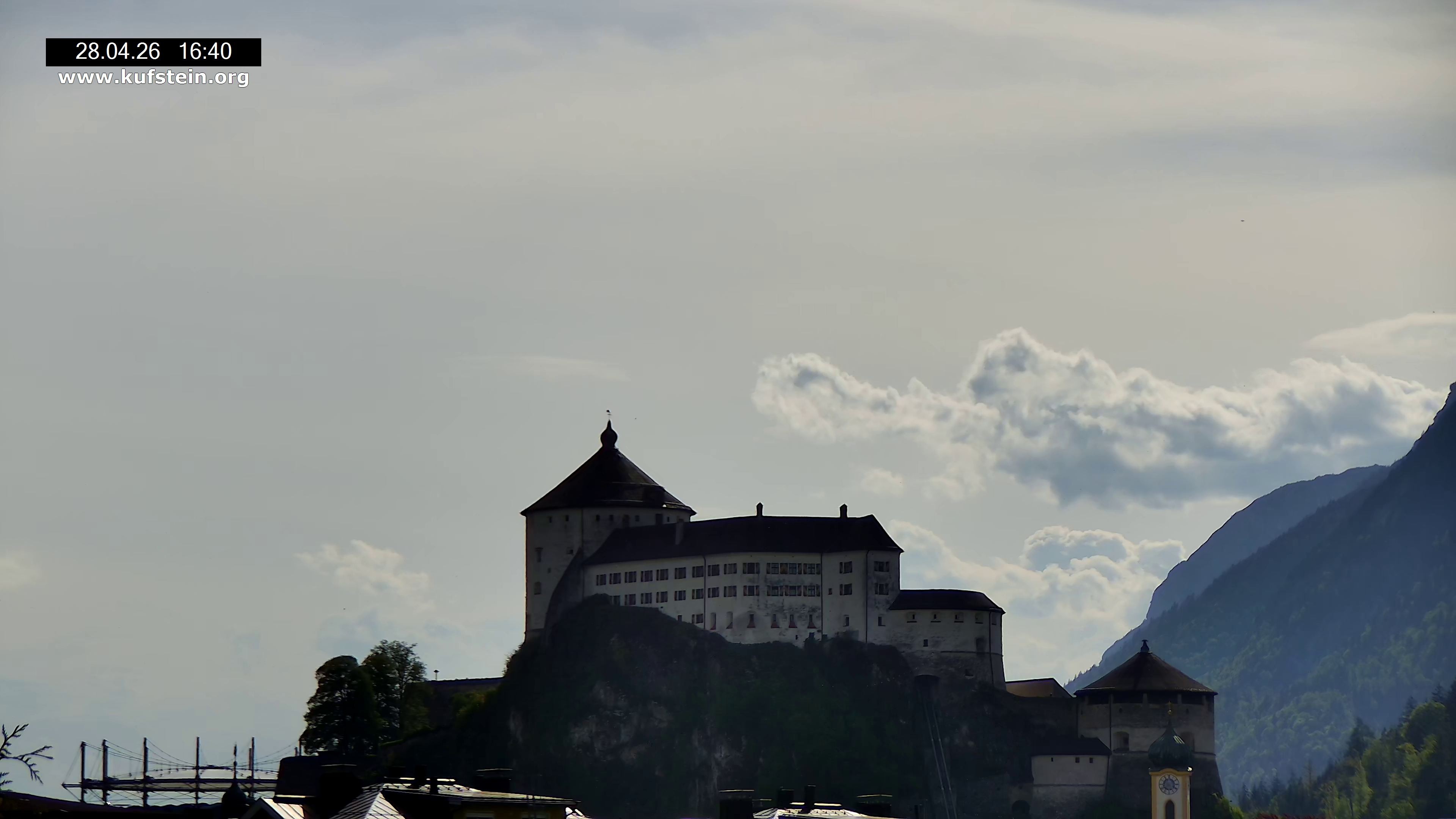 Archived image Webcam Kufstein Fortress