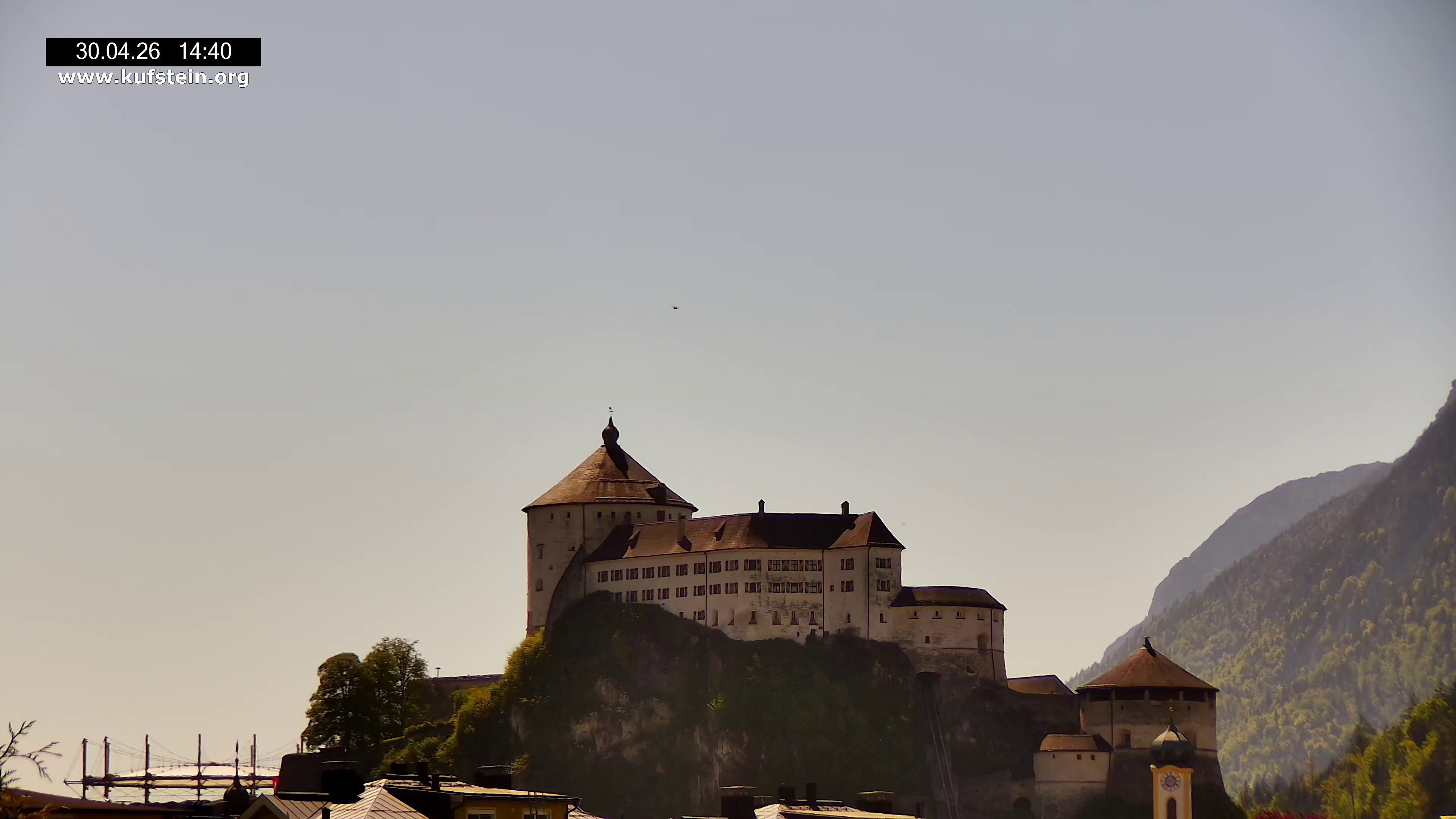 Archiv Foto Webcam Festung Kufstein