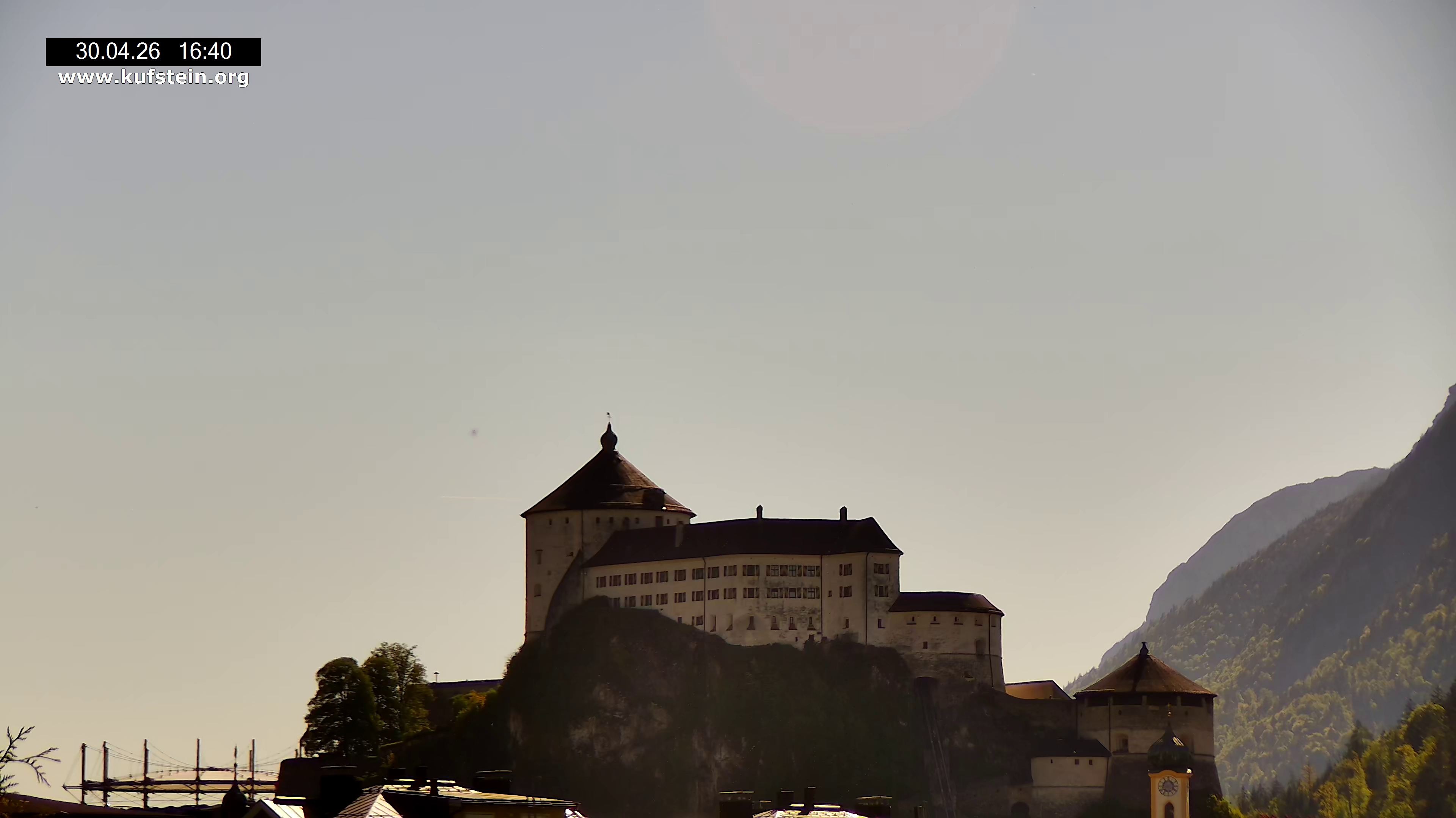 Archiv Foto Webcam Festung Kufstein