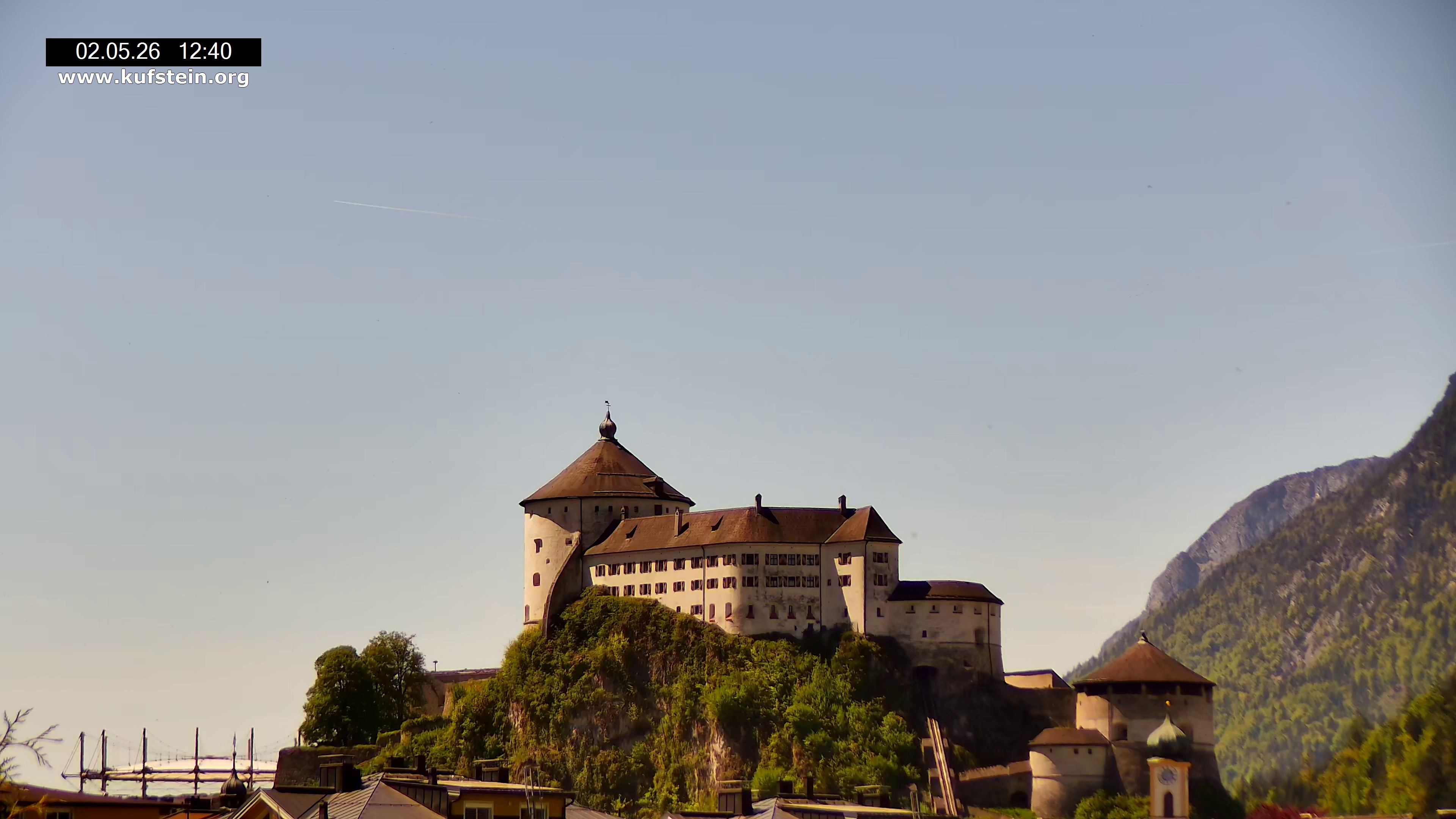 Archiv Foto Webcam Festung Kufstein
