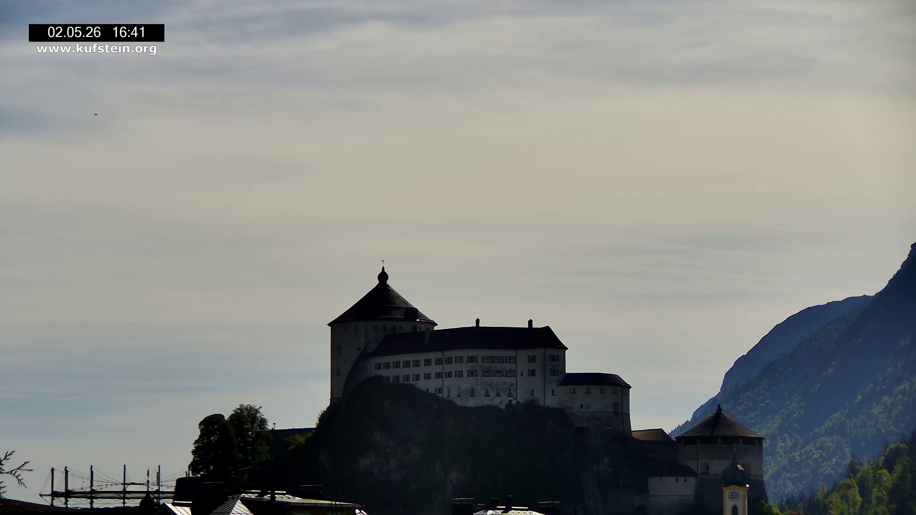 Archiv Foto Webcam Festung Kufstein
