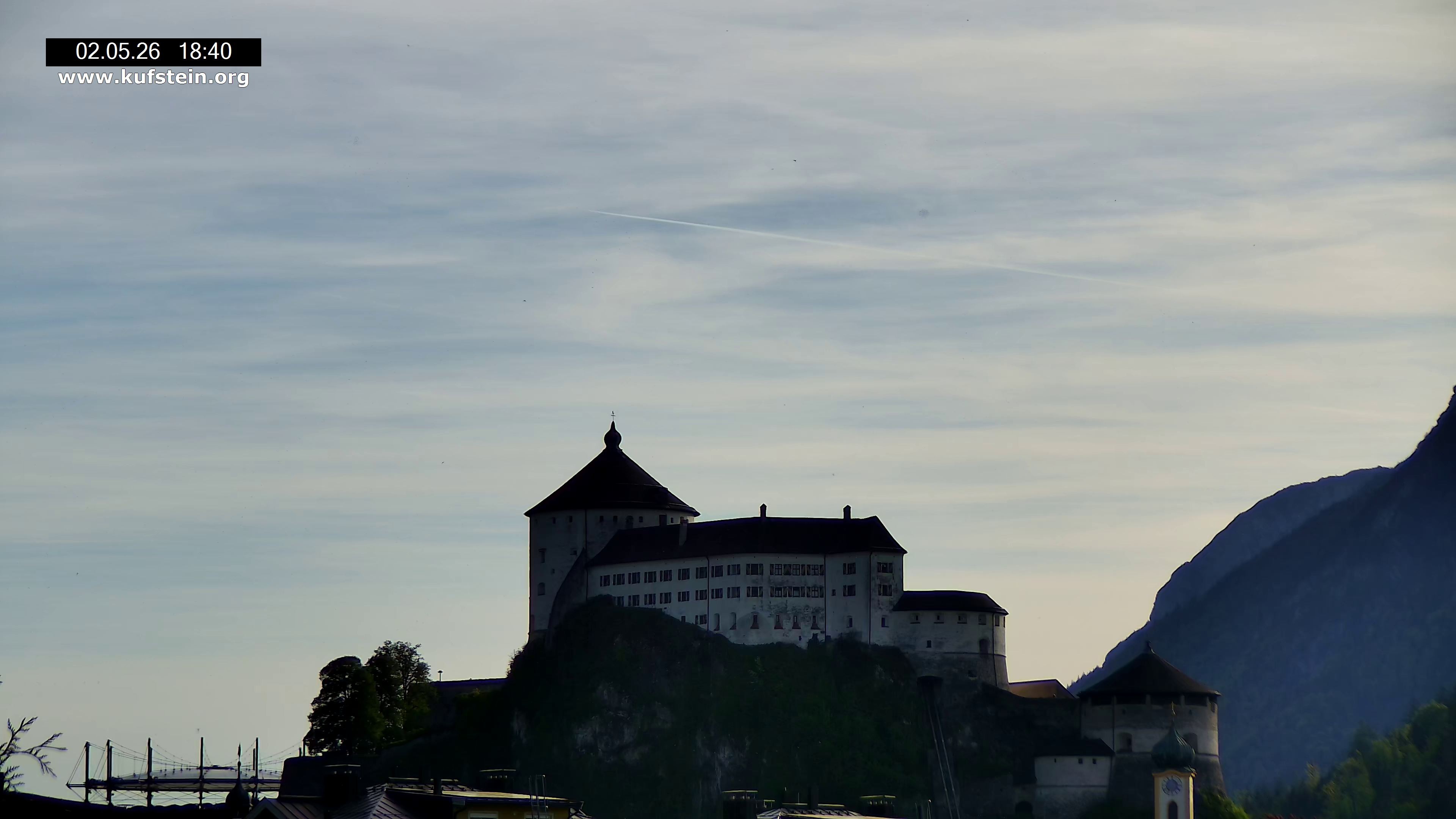 Archiv Foto Webcam Festung Kufstein