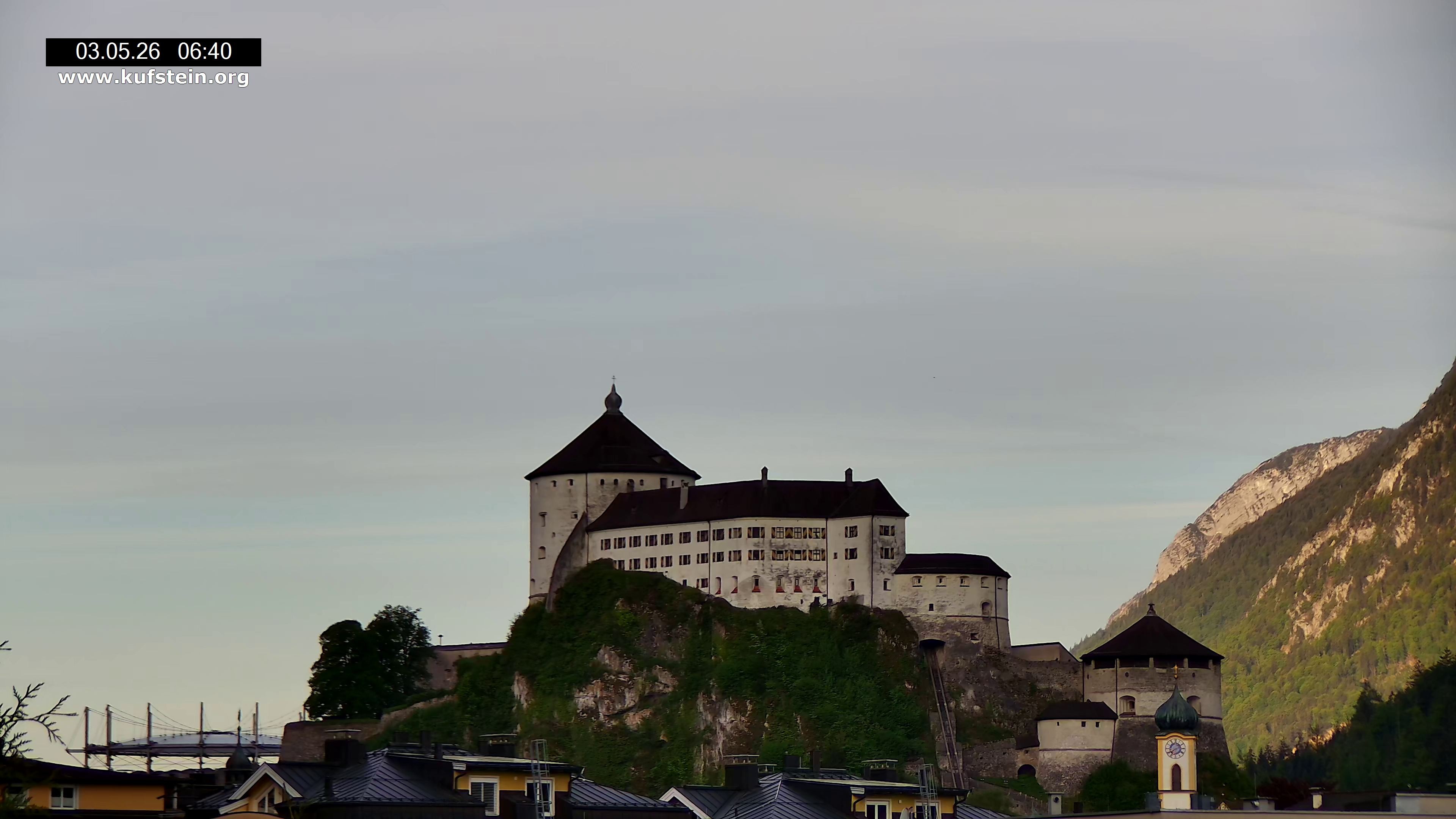 Archived image Webcam Kufstein Fortress