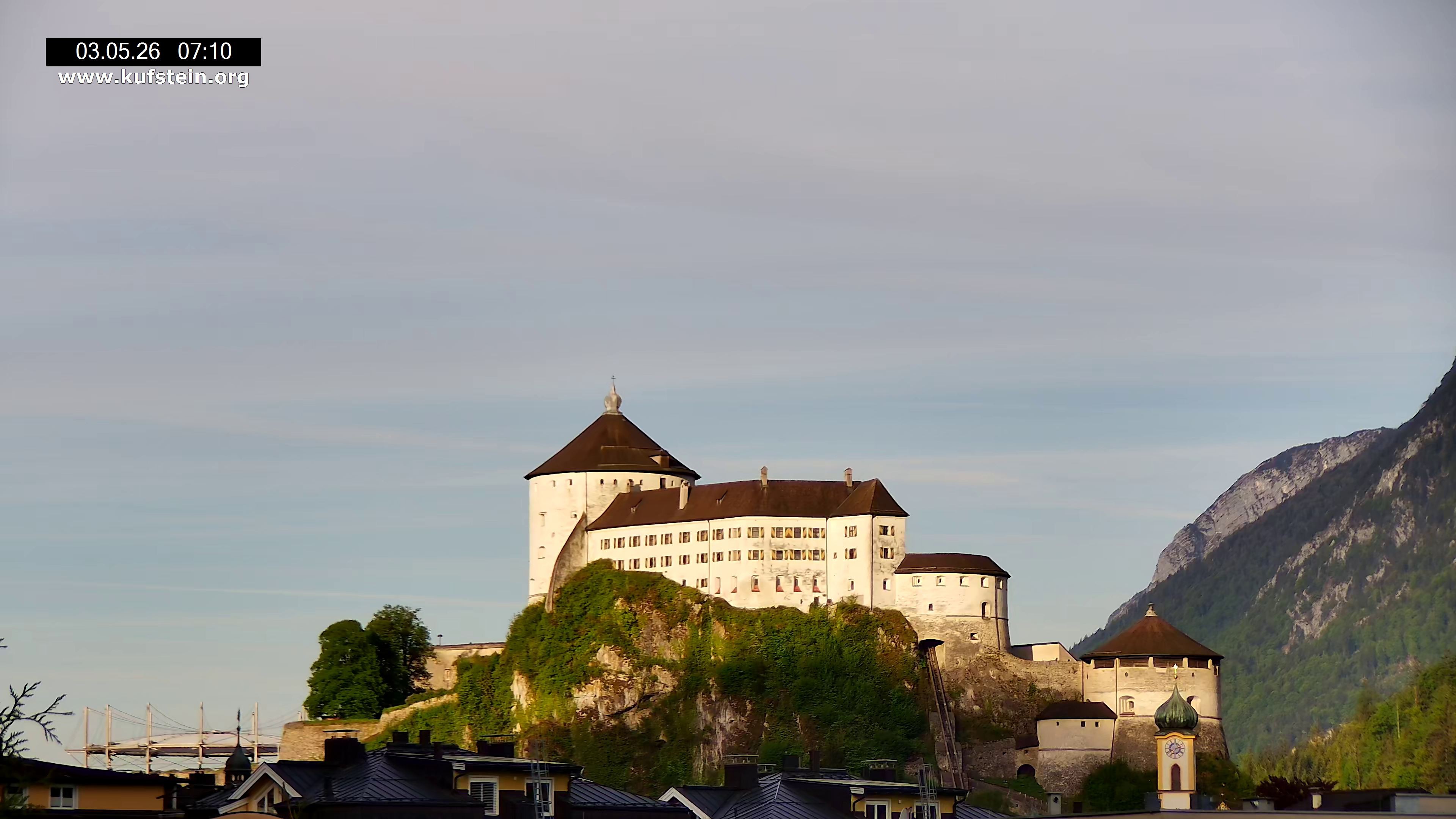 Archived image Webcam Kufstein Fortress