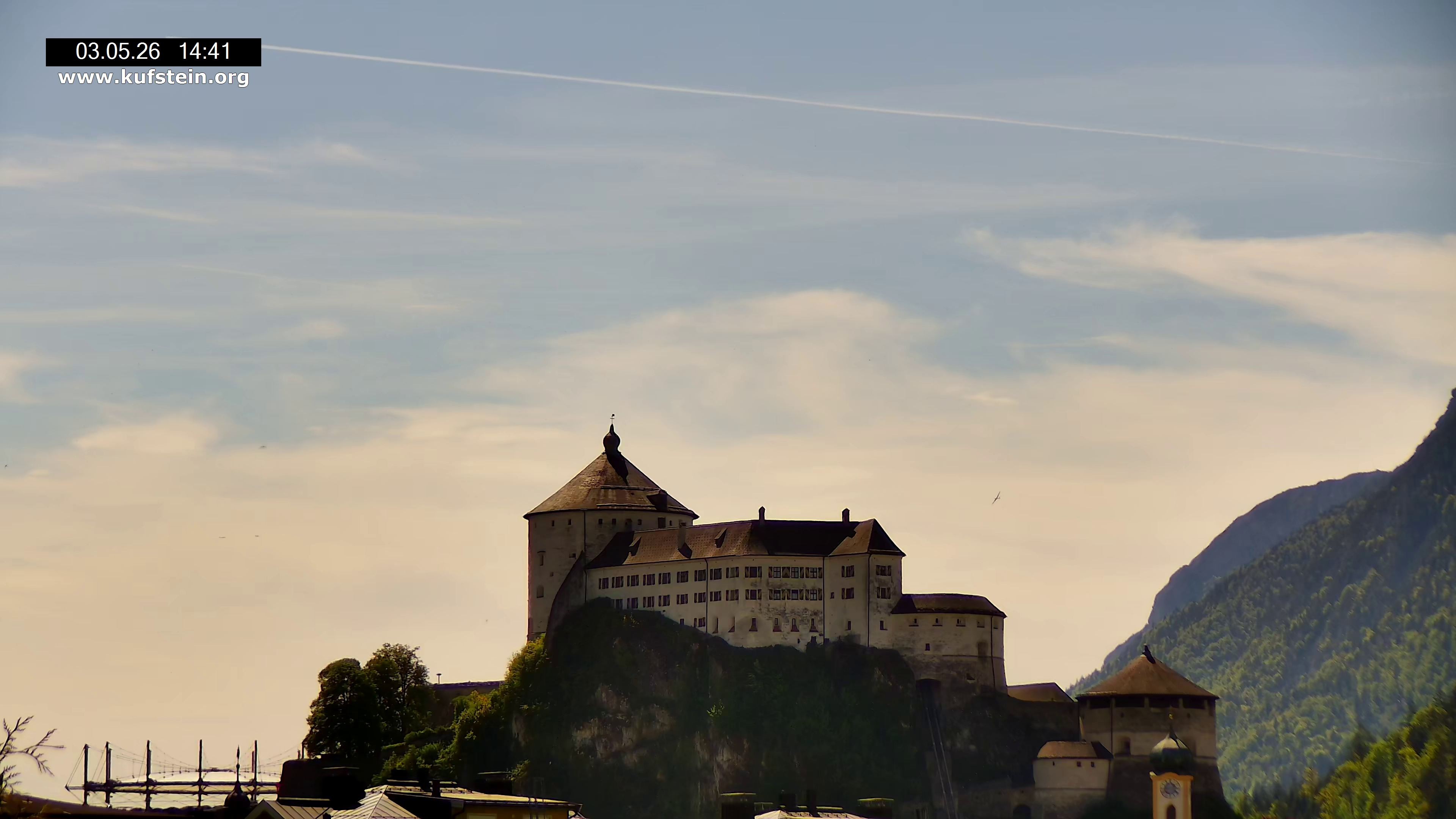 Archived image Webcam Kufstein Fortress