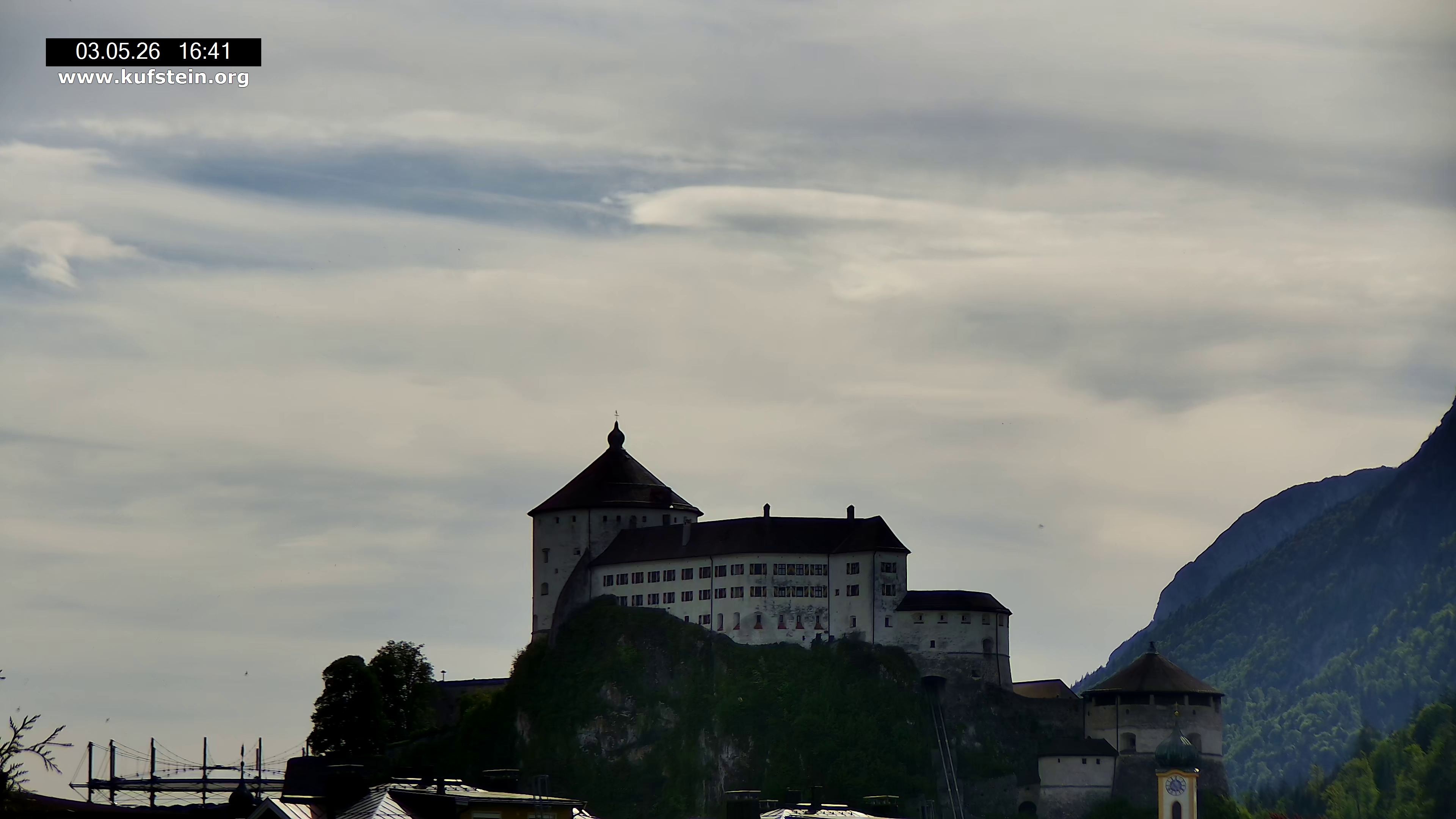 Archived image Webcam Kufstein Fortress