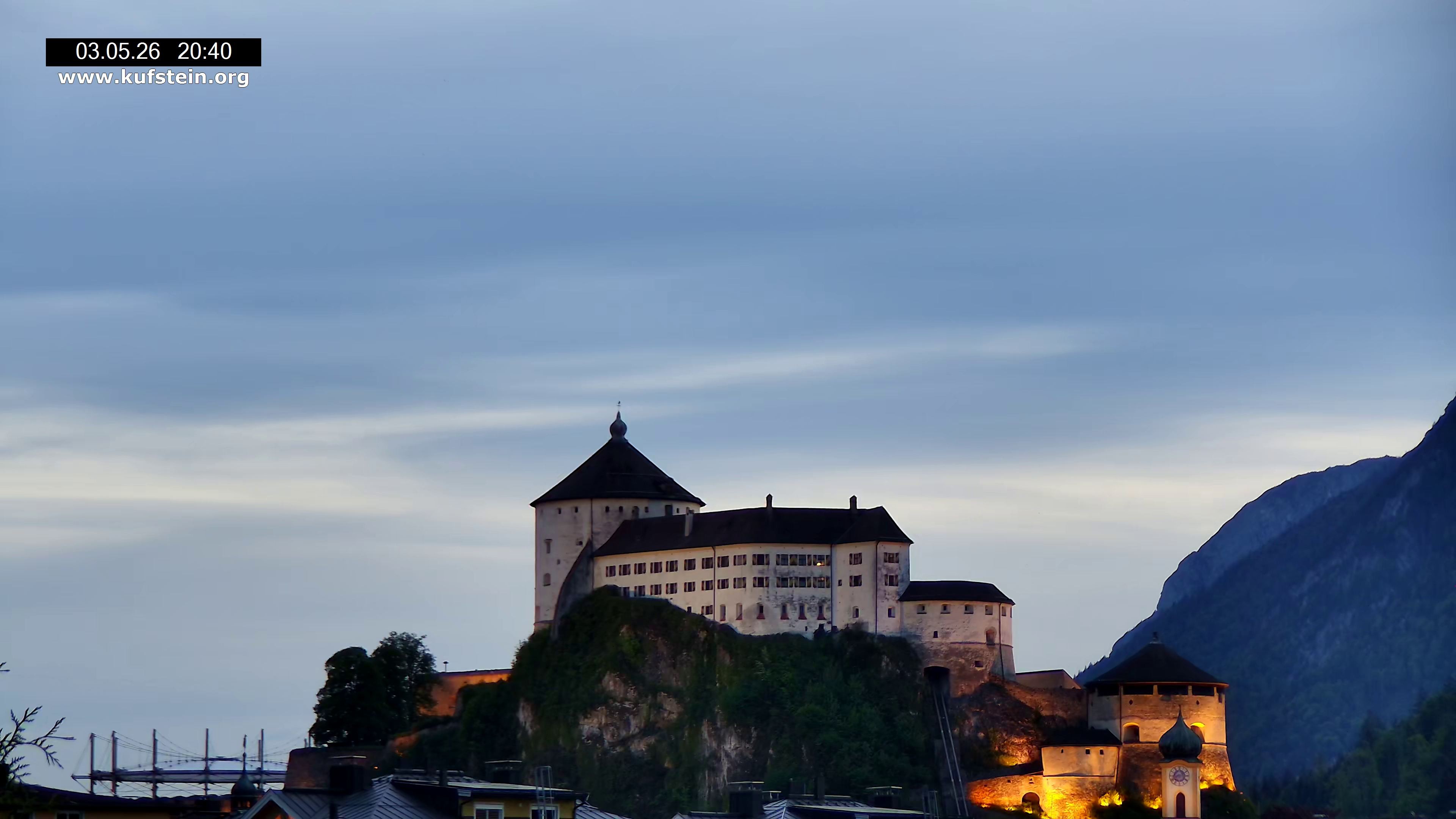 Archiv Foto Webcam Festung Kufstein