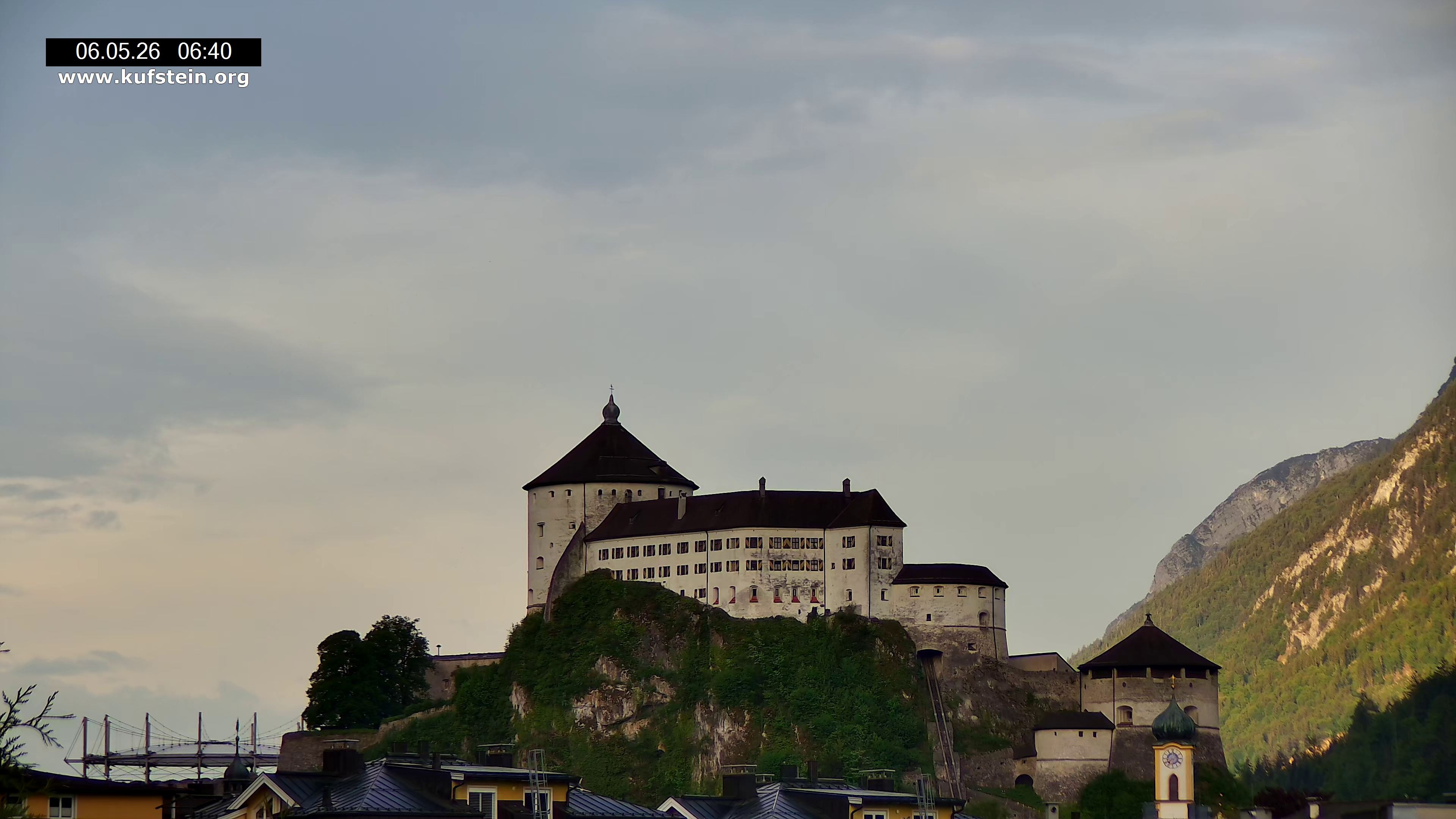 Archiv Foto Webcam Festung Kufstein