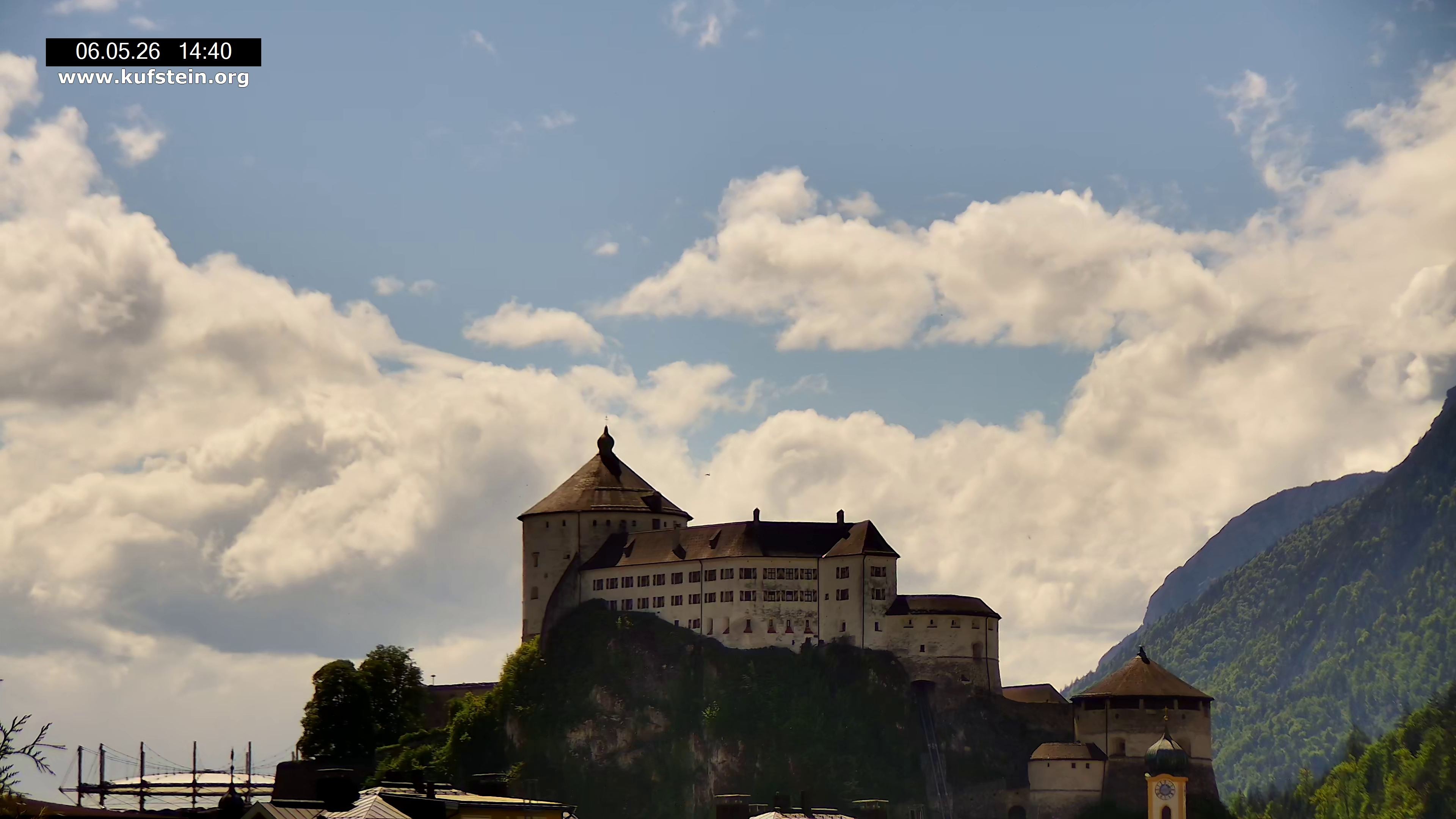 Archiv Foto Webcam Festung Kufstein