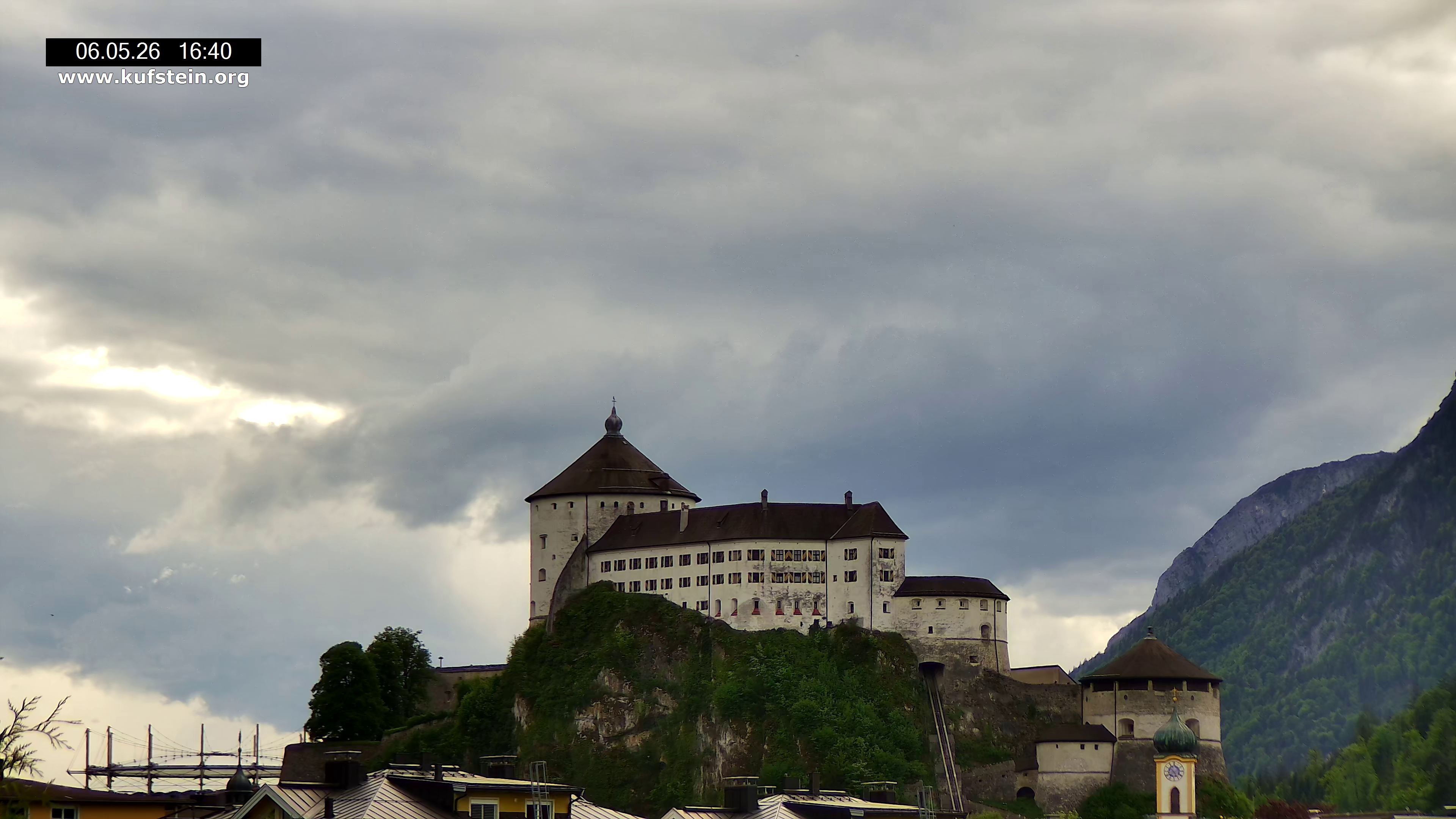 Archiv Foto Webcam Festung Kufstein