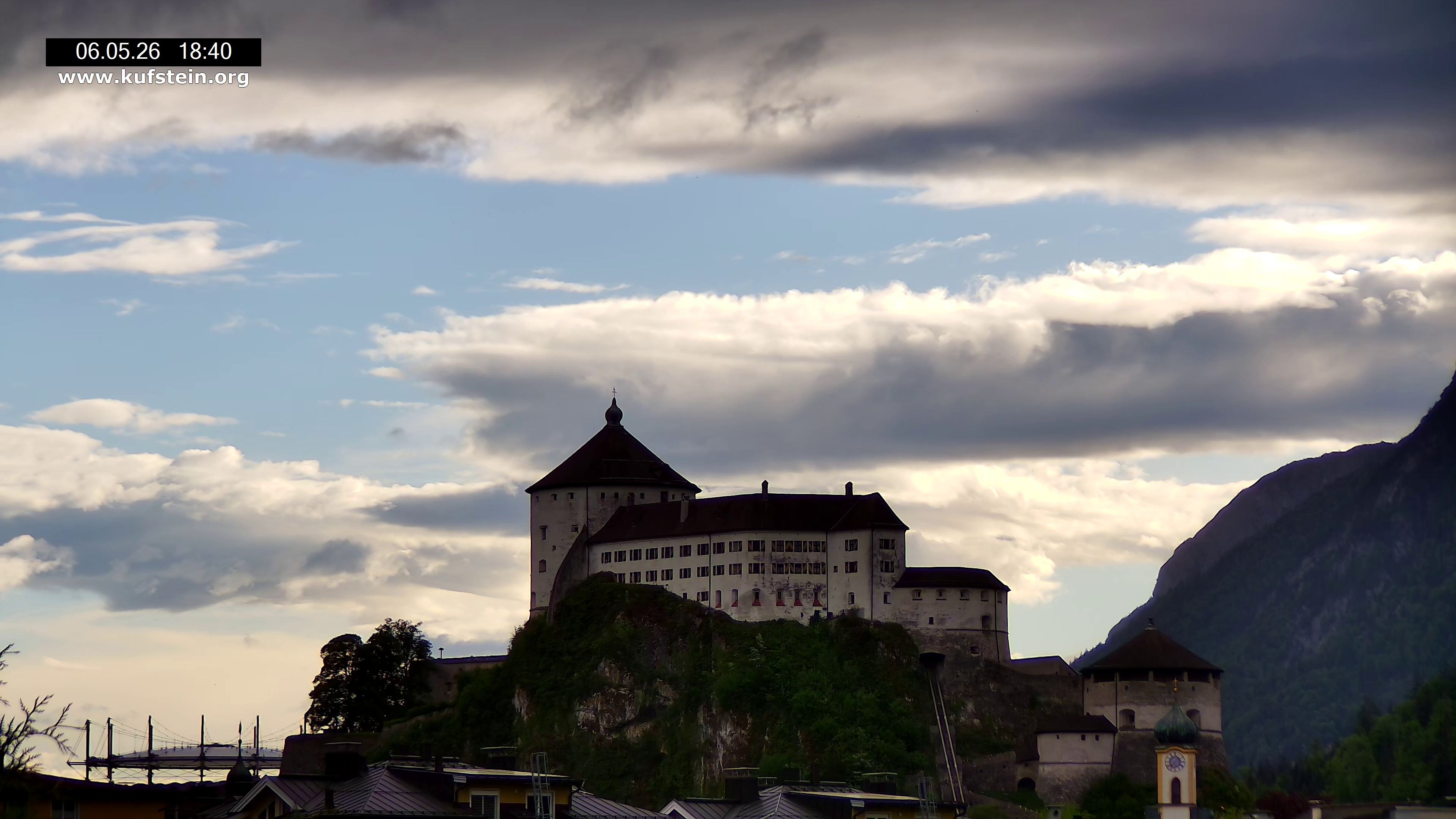 Archiv Foto Webcam Festung Kufstein