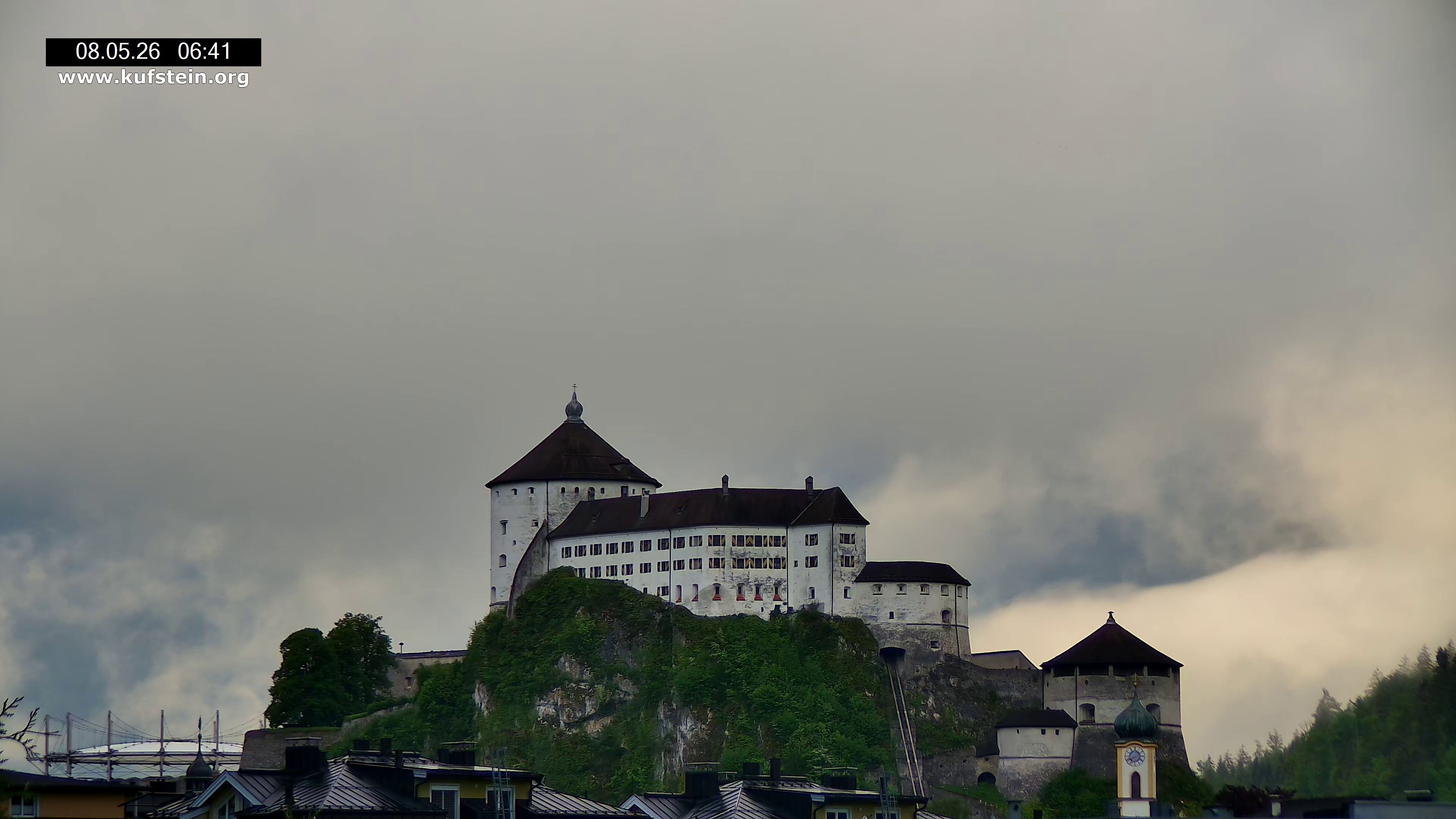 Archived image Webcam Kufstein Fortress