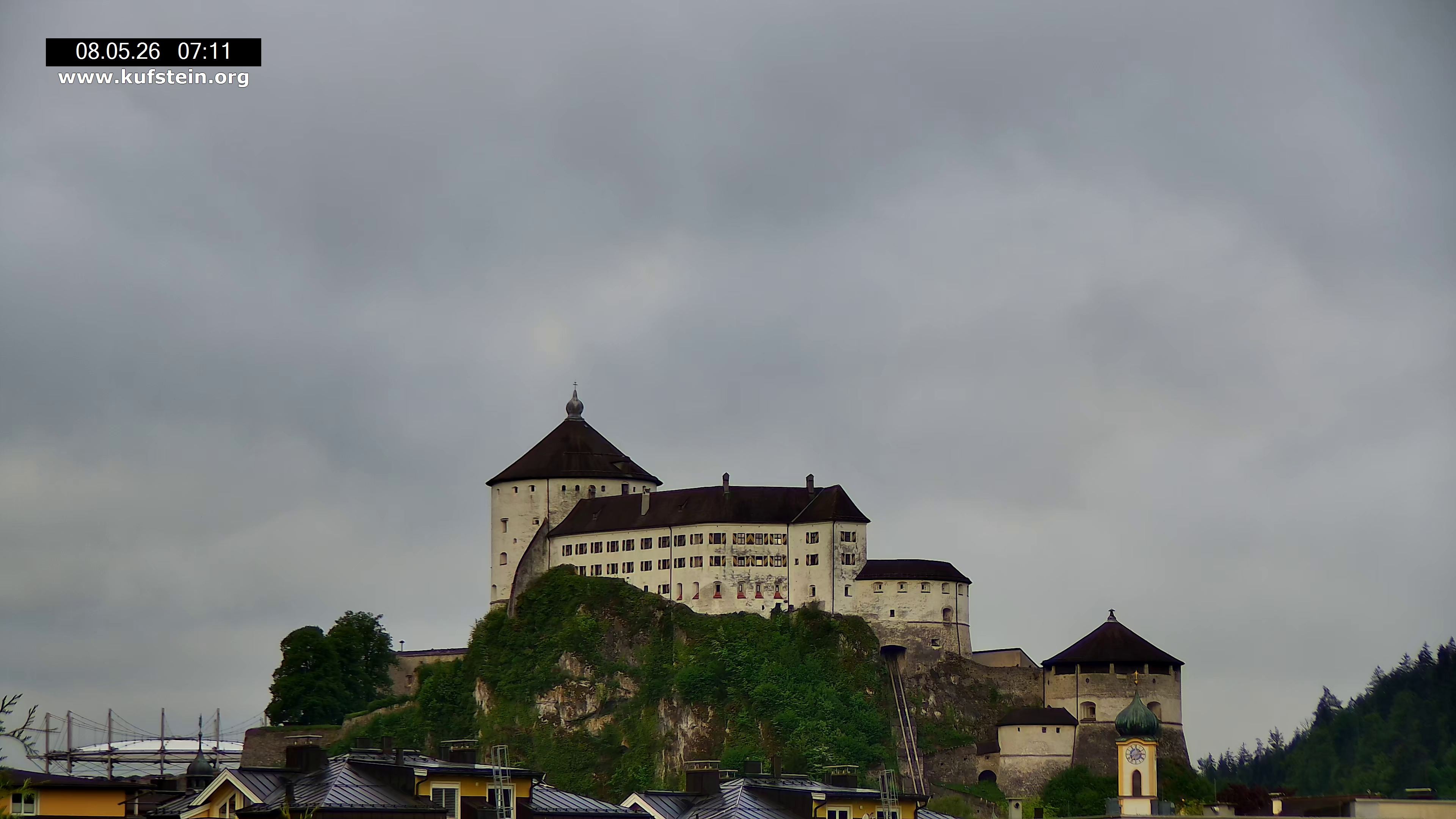 Archived image Webcam Kufstein Fortress