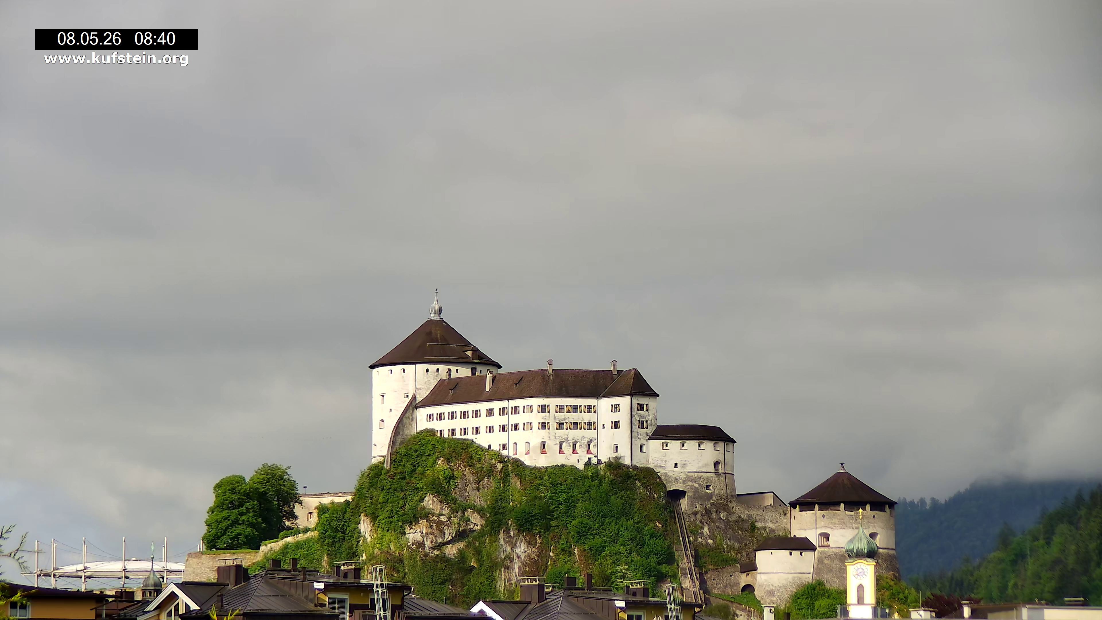 Archived image Webcam Kufstein Fortress