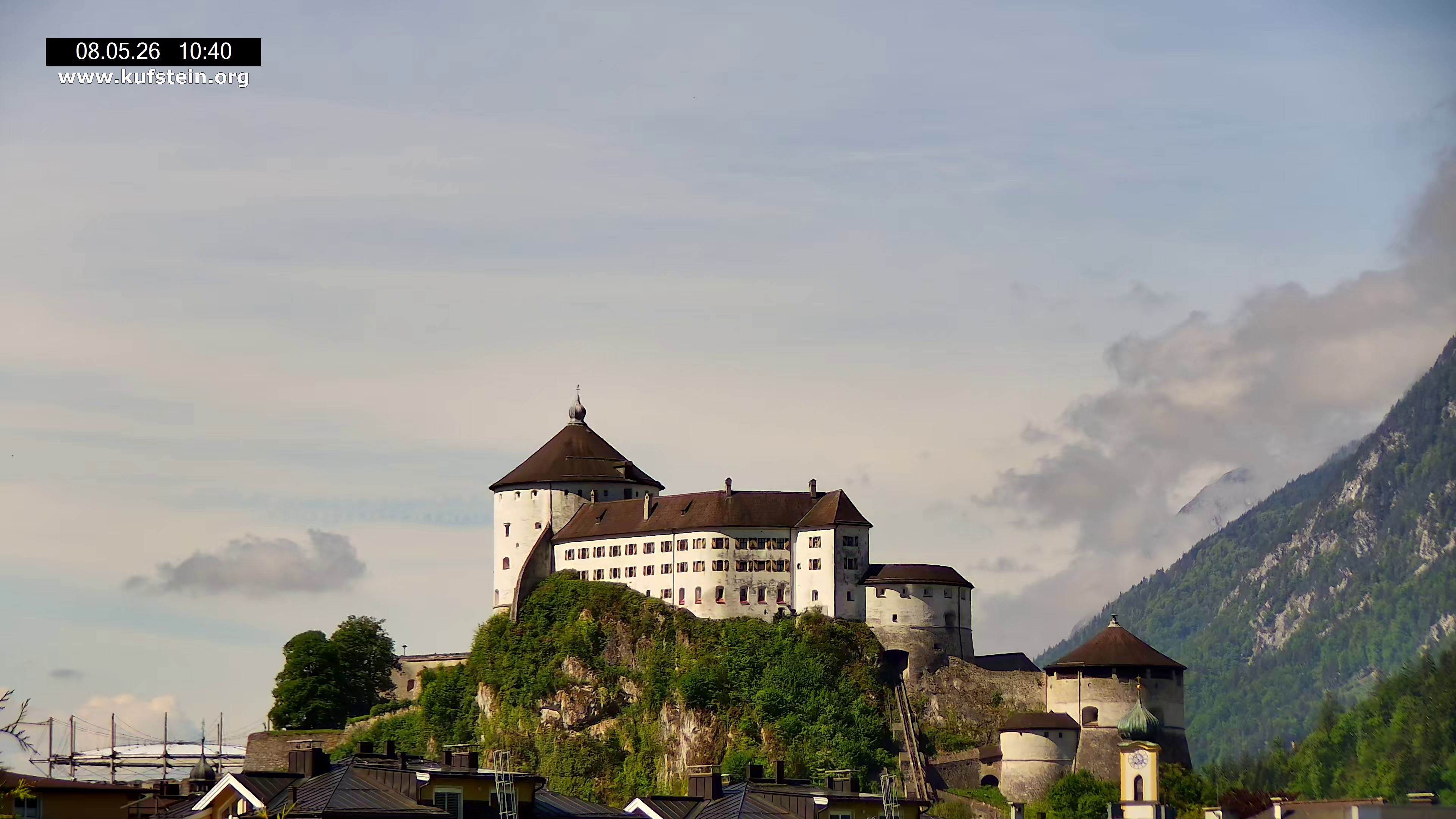 Archived image Webcam Kufstein Fortress