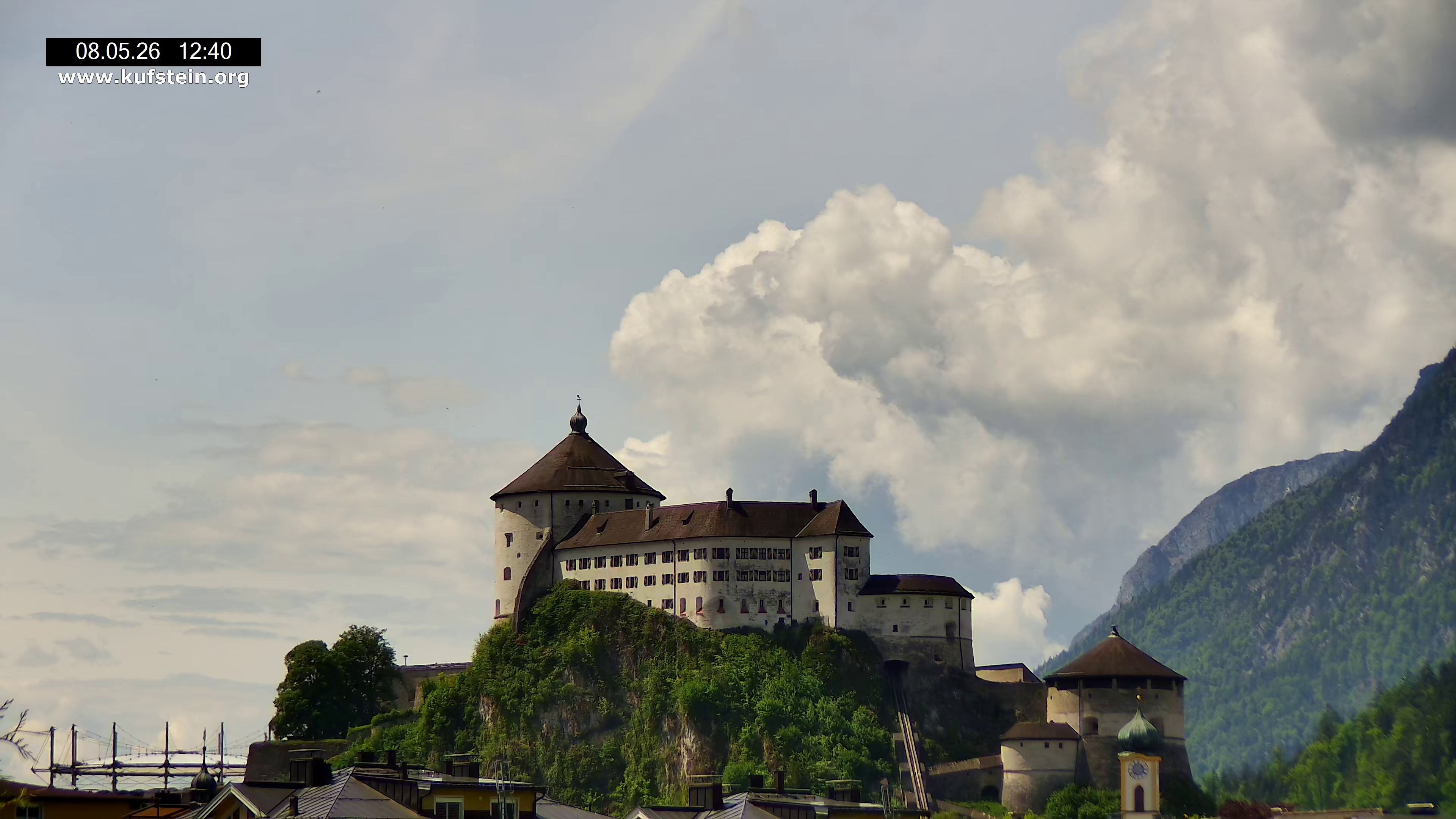 Archiv Foto Webcam Festung Kufstein
