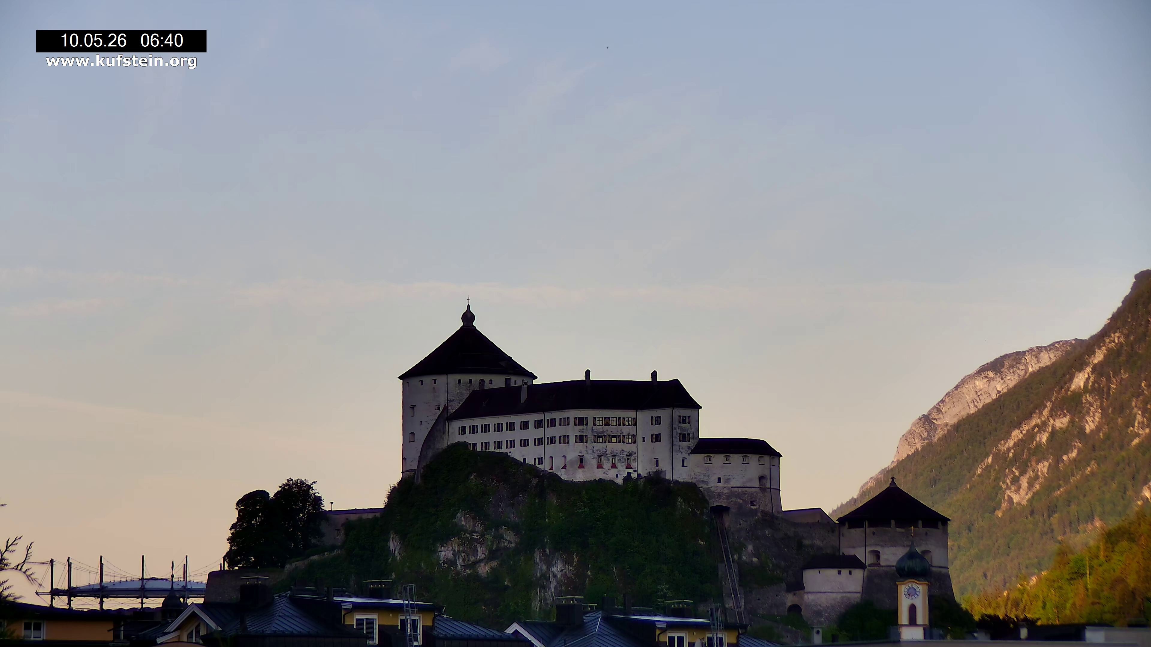 Archiv Foto Webcam Festung Kufstein