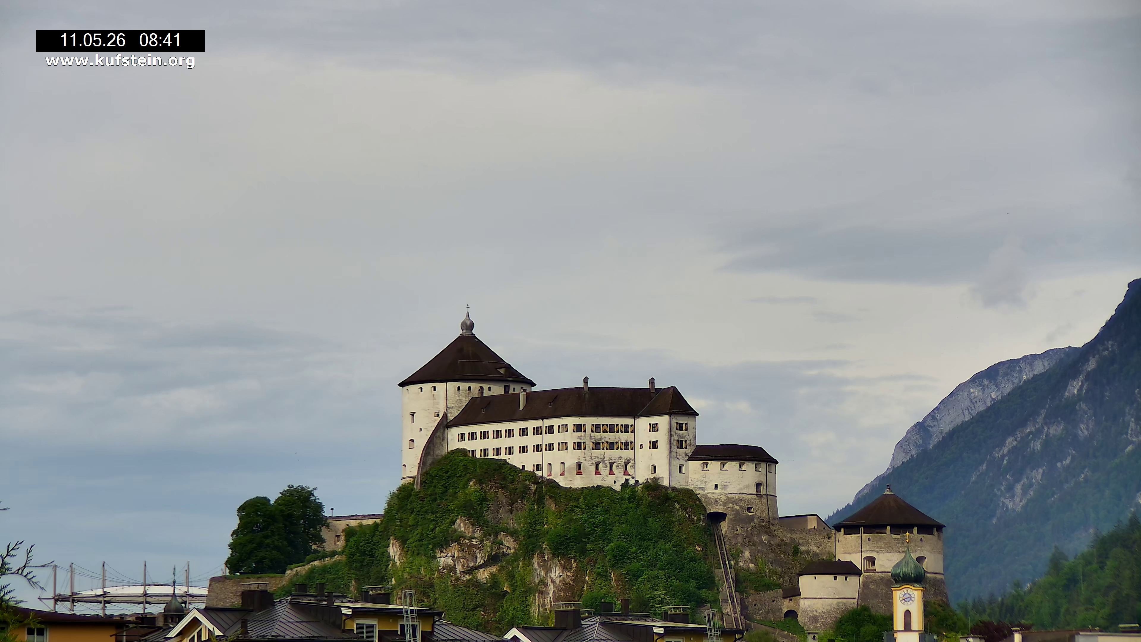 Archiv Foto Webcam Festung Kufstein